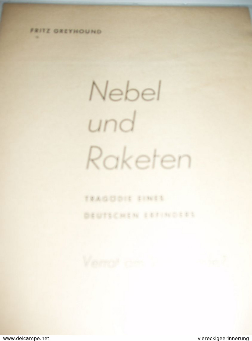 ! interessante Mappe über 52 Seiten über Rudolf Nebel, Raumfahrt, V2, Raketen, rocket space history