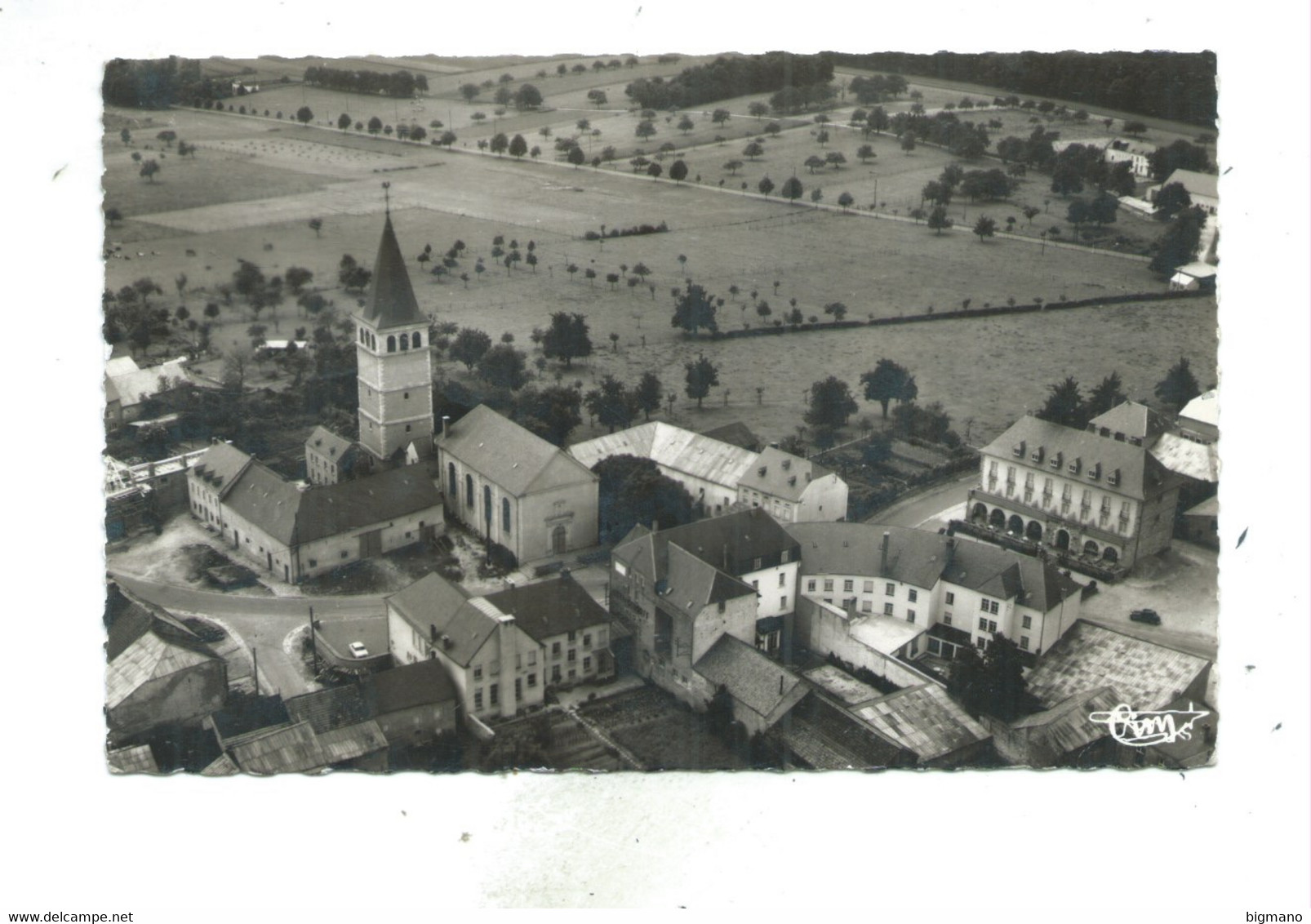 Berdorf Vue Aérienne ( Gelaufen AK ) Hotel Herber. - Berdorf