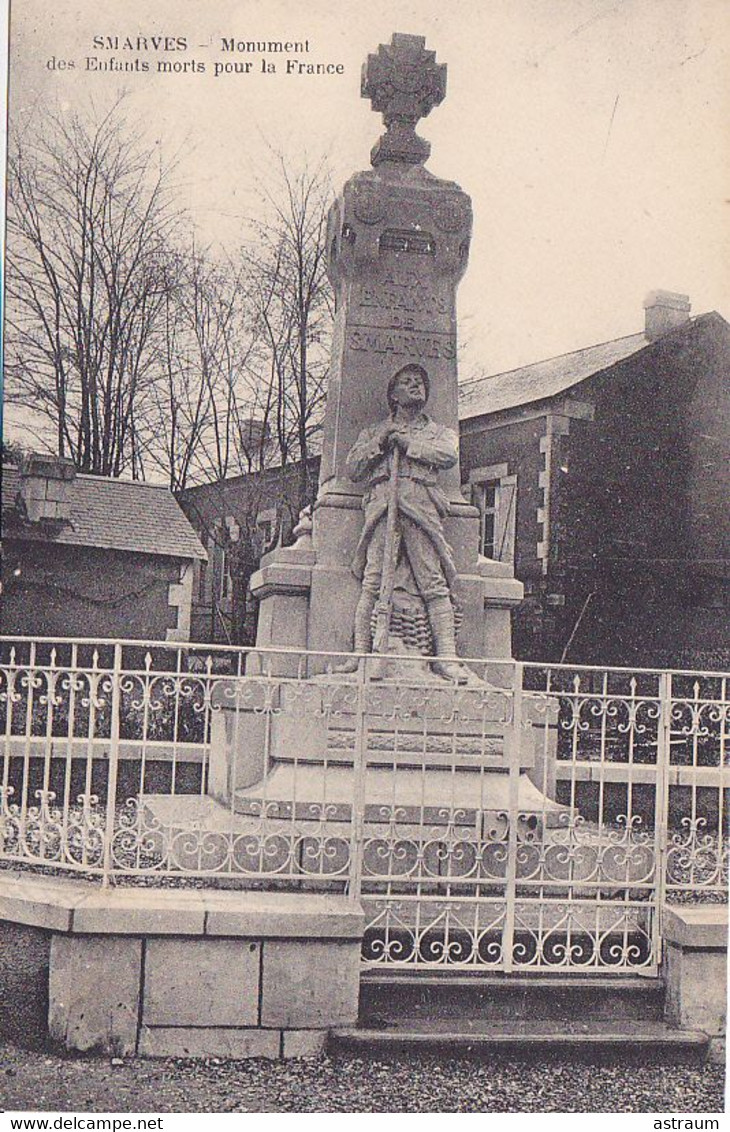 Cpa-86- Smarves - Monument Aux Morts 14 / 18 -edi  .... - Smarves