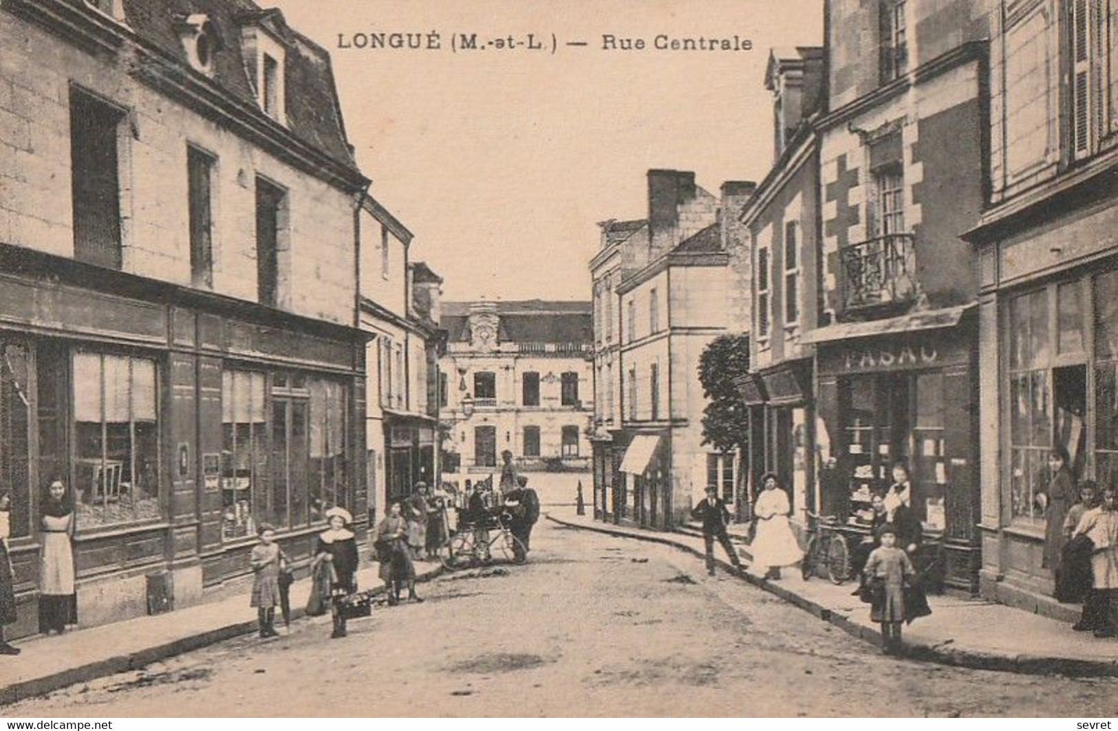 LONGUE. - Rue Centrale - Autres & Non Classés