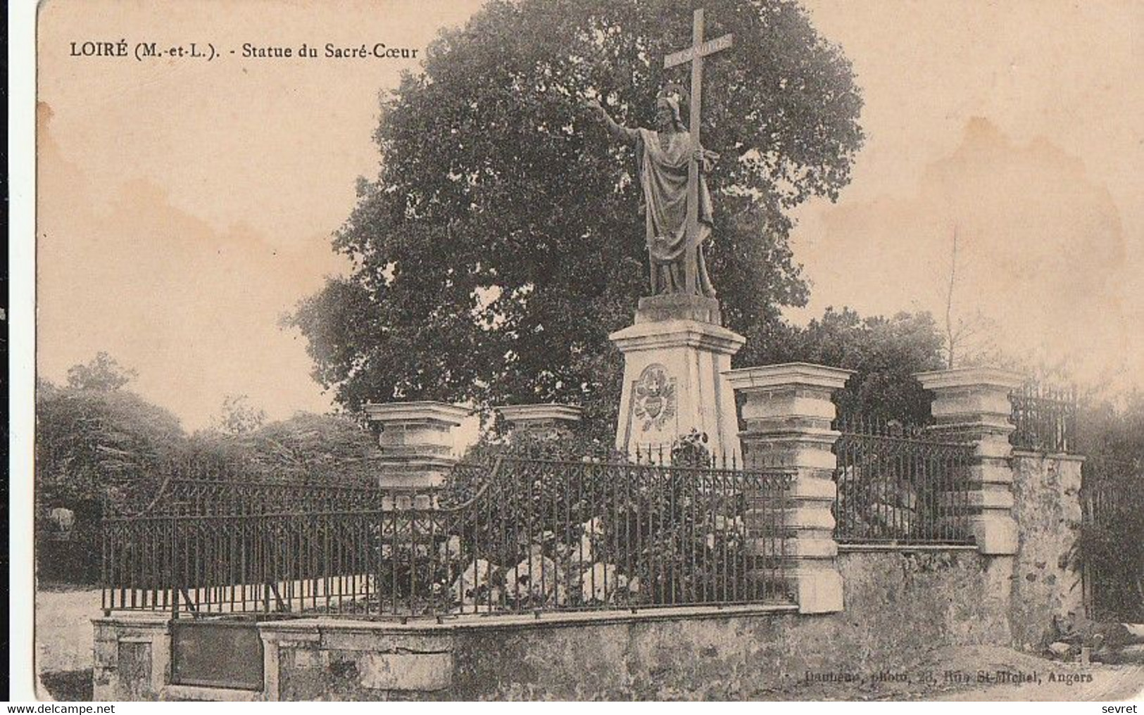 LOIRE. - Statue Du Sacré-Coeur - Autres & Non Classés