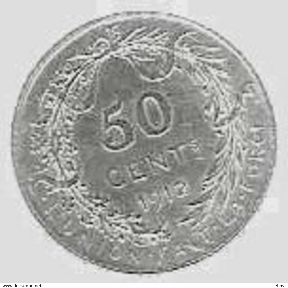 ALBERT I - 50 Centimes 1912 FR - 50 Cents