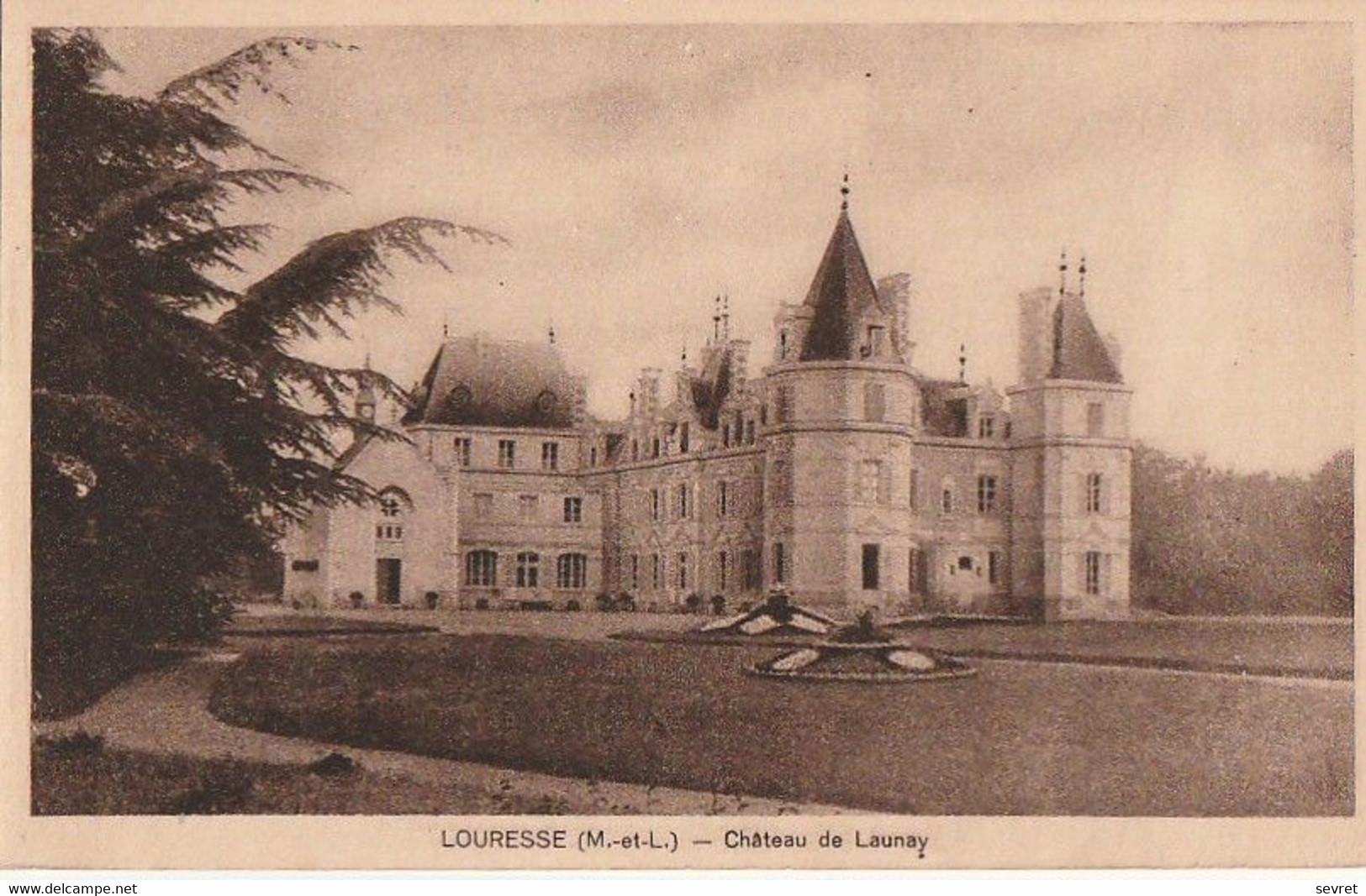 LOURESSE. - Château De Launay - Otros & Sin Clasificación