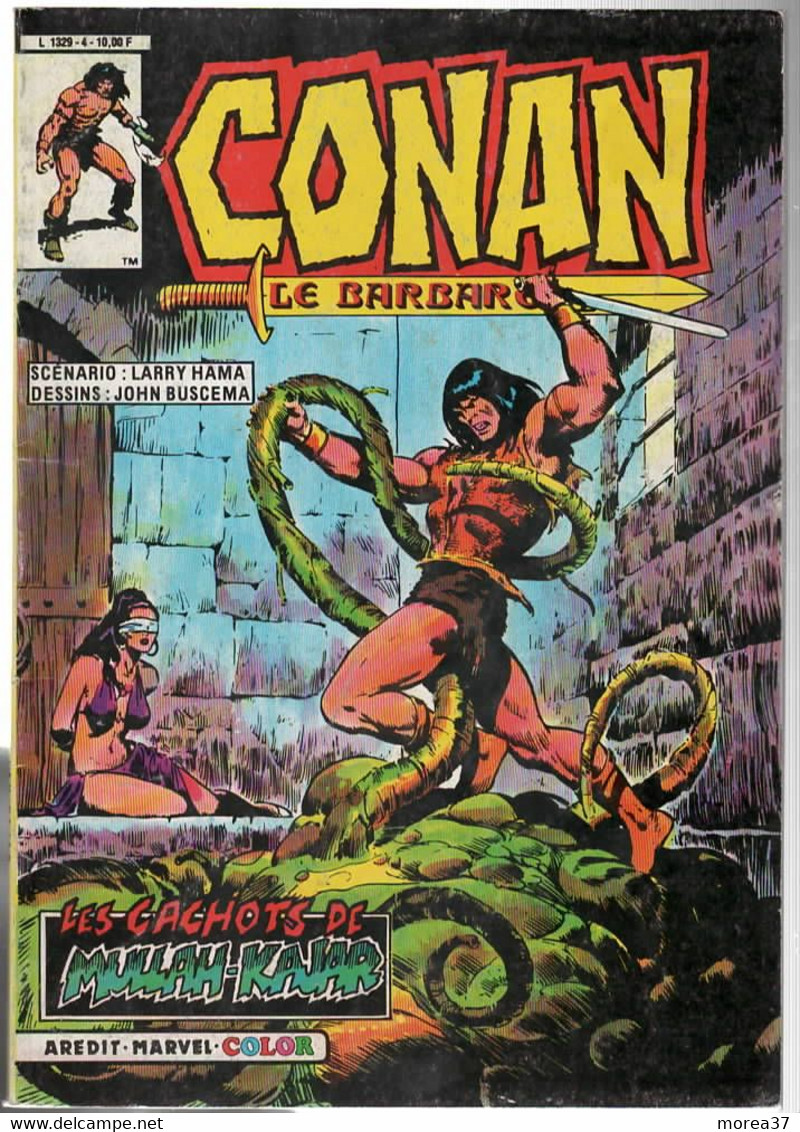 CONAN LE BARBARE  Les Cachots De Mullah Kajar    N°4  AREDIT MARVEL    Ant    2 - Conan