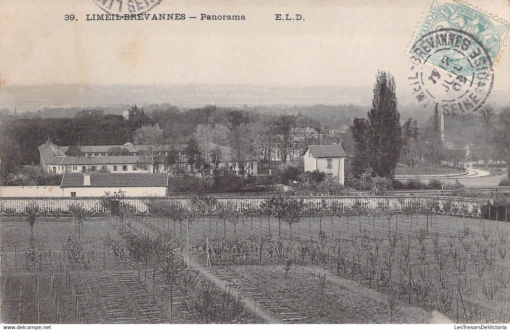 CPA - France - Limeil Brevannes - Panorama - Paysage - Oblitérée Seine Et Oise - 1906 - Limeil Brevannes