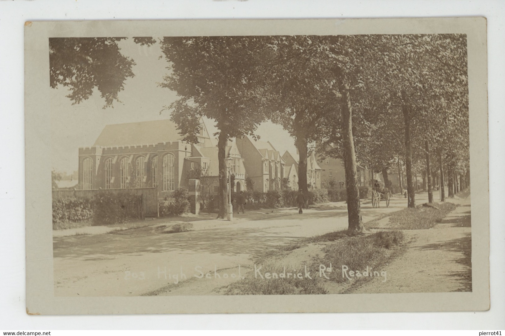 ROYAUME UNI - ENGLAND - READING - High School, Kendrick Road - Carte Photo - Reading