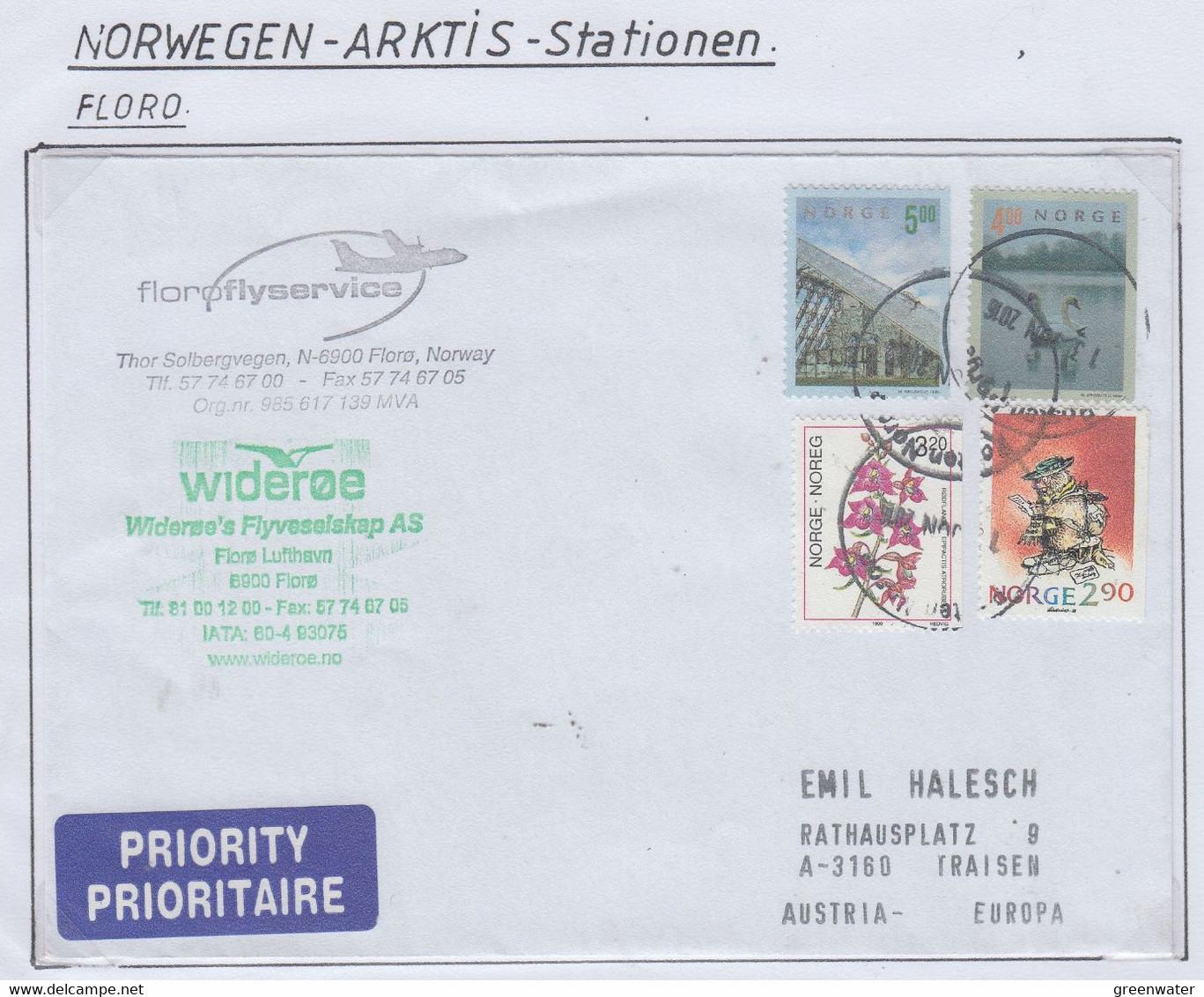 Norway Floro Cover Ca Posten Norge JUN 2016 (NI181) - Storia Postale