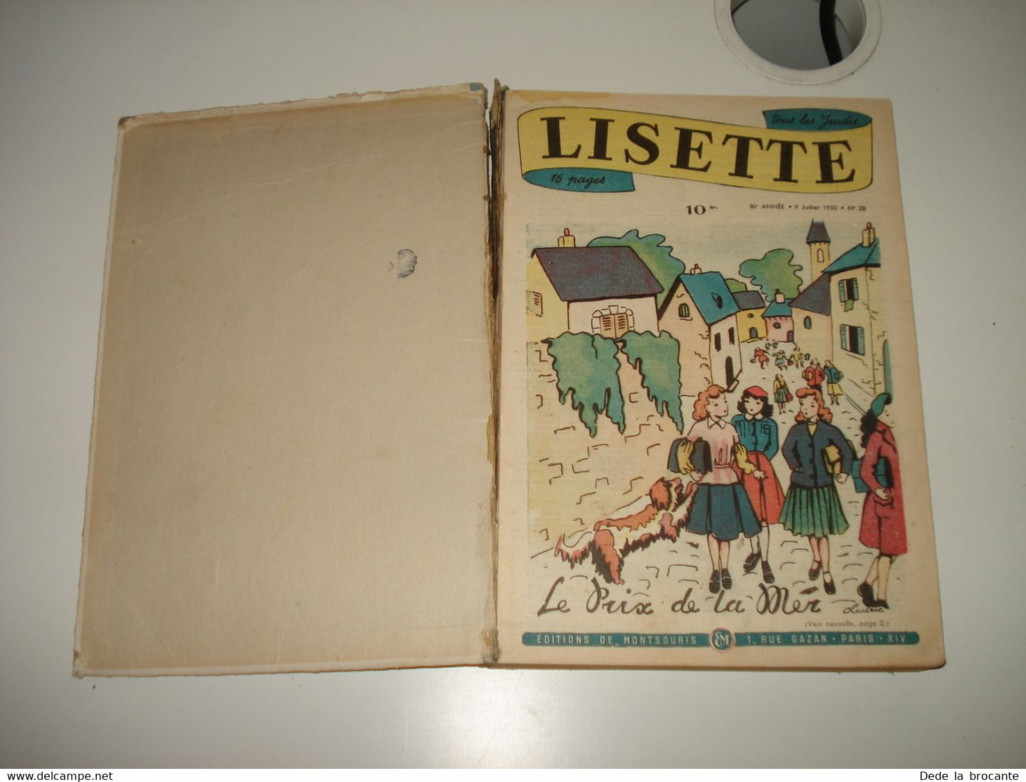 C24 / Reliure Après Guerre  N°14 De " Lisette " Du N°28 Au N° 53 De 1950 - Lisette