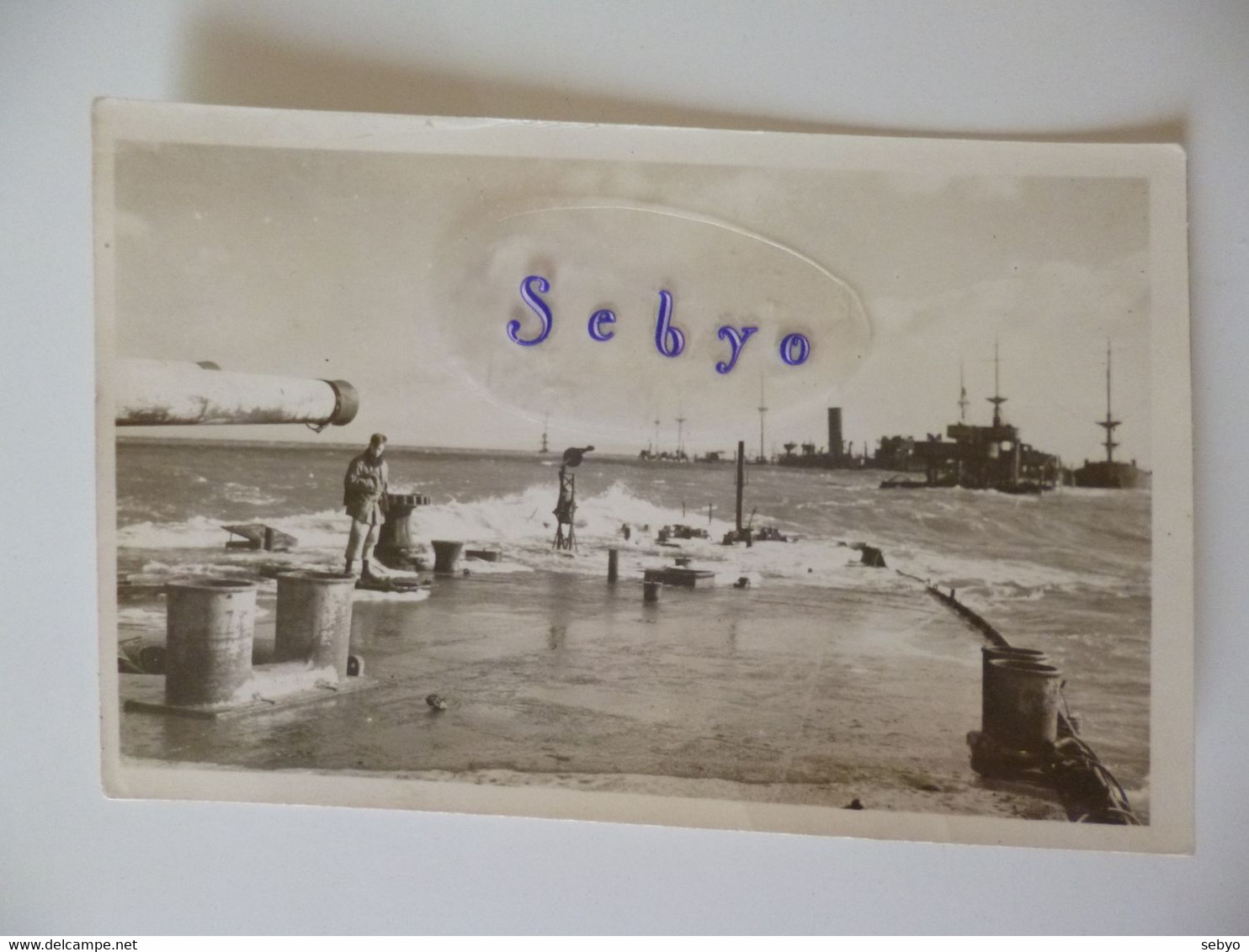 Ouistréham - Riva-Bella. Le "Courbet" Et Bateaux échoués Le 6 Juin 1944. - Ouistreham