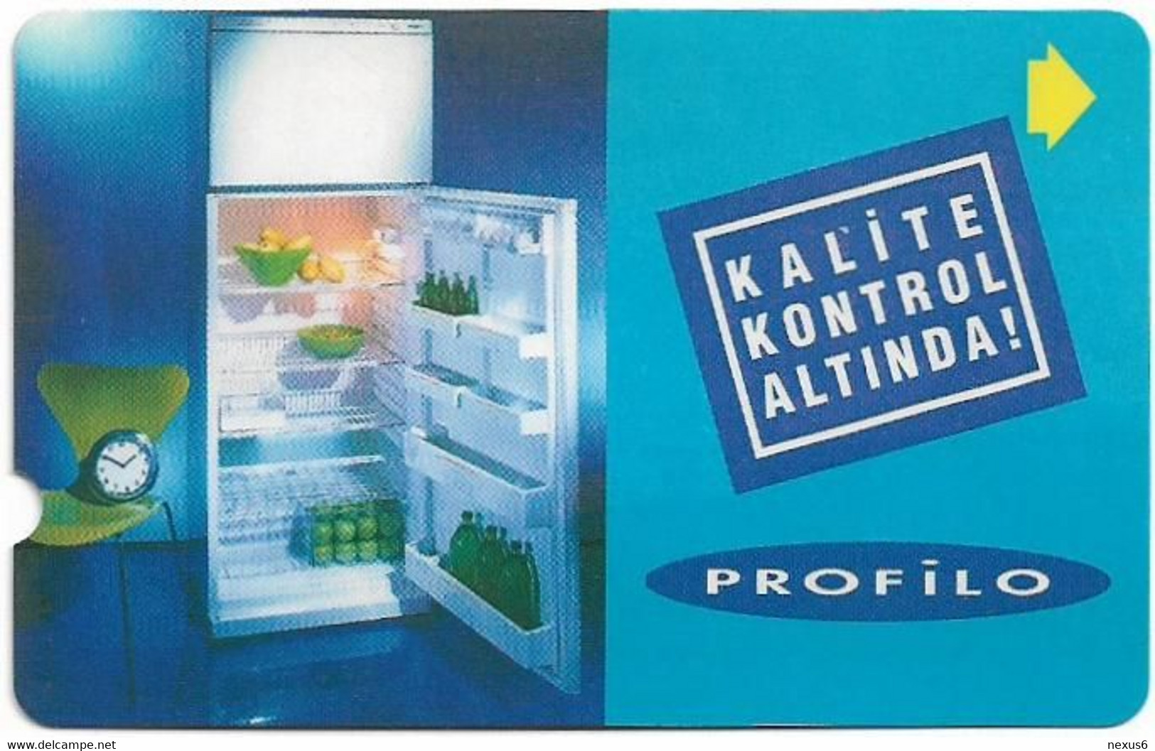 Turkey - TT - Alcatel - R Advert. Series - Refrigerator, R-127, 60U, 1998, Used - Türkei