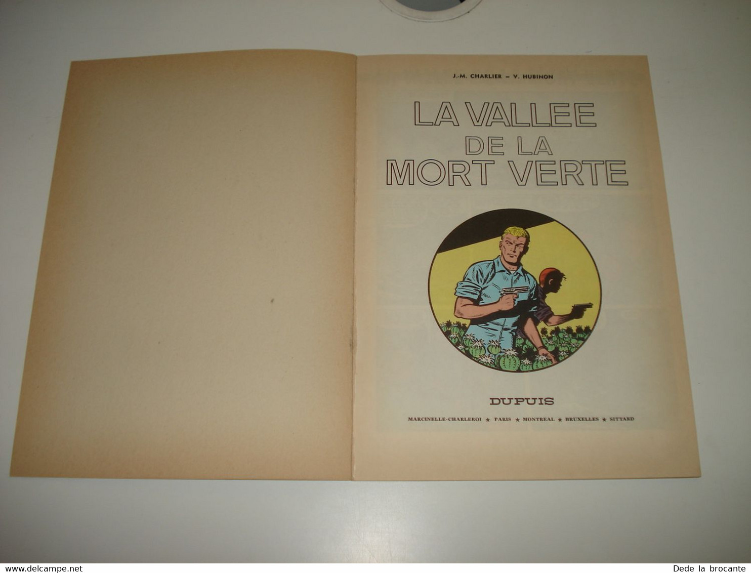 C24 / Buck Danny " La Vallée De La Mort Verte " E.O De 1973 Charlier Et Hubinon - Buck Danny