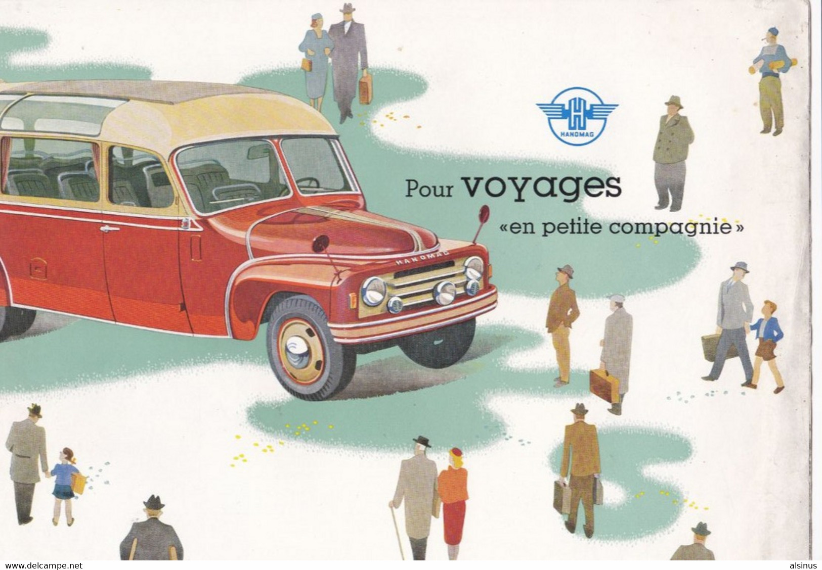 CAMION  ET AUTOCARS HANOMAG - HANOVRE - DOCUMENTATION - Camions