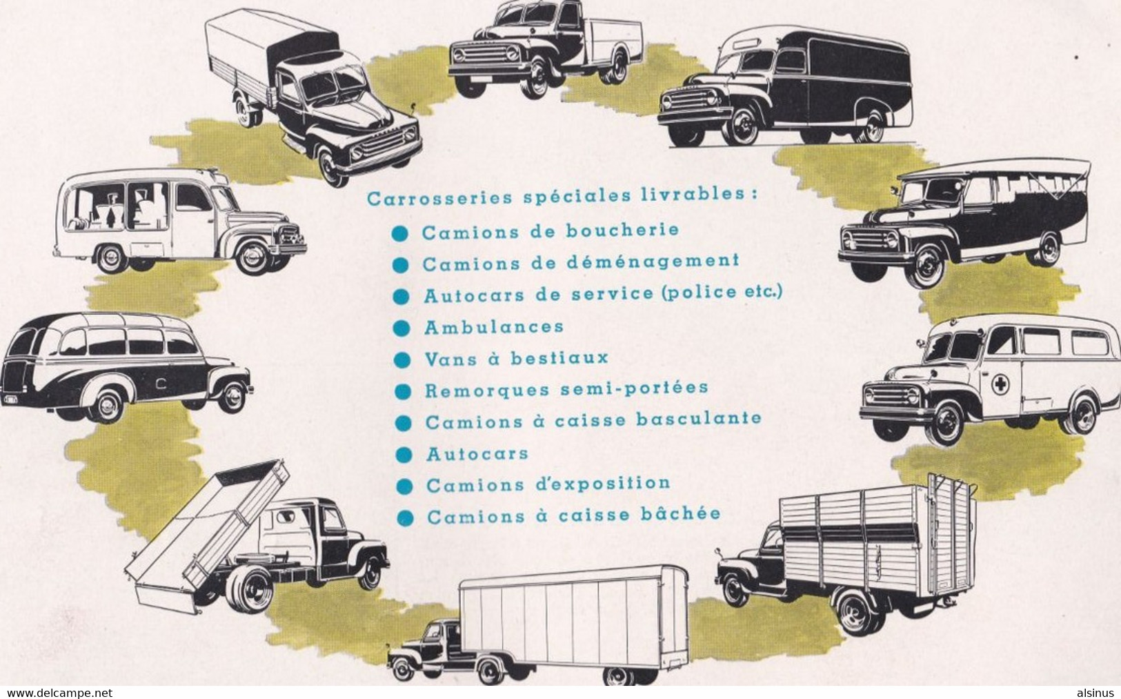 CAMION  ET AUTOCARS HANOMAG - HANOVRE - DOCUMENTATION - LKW