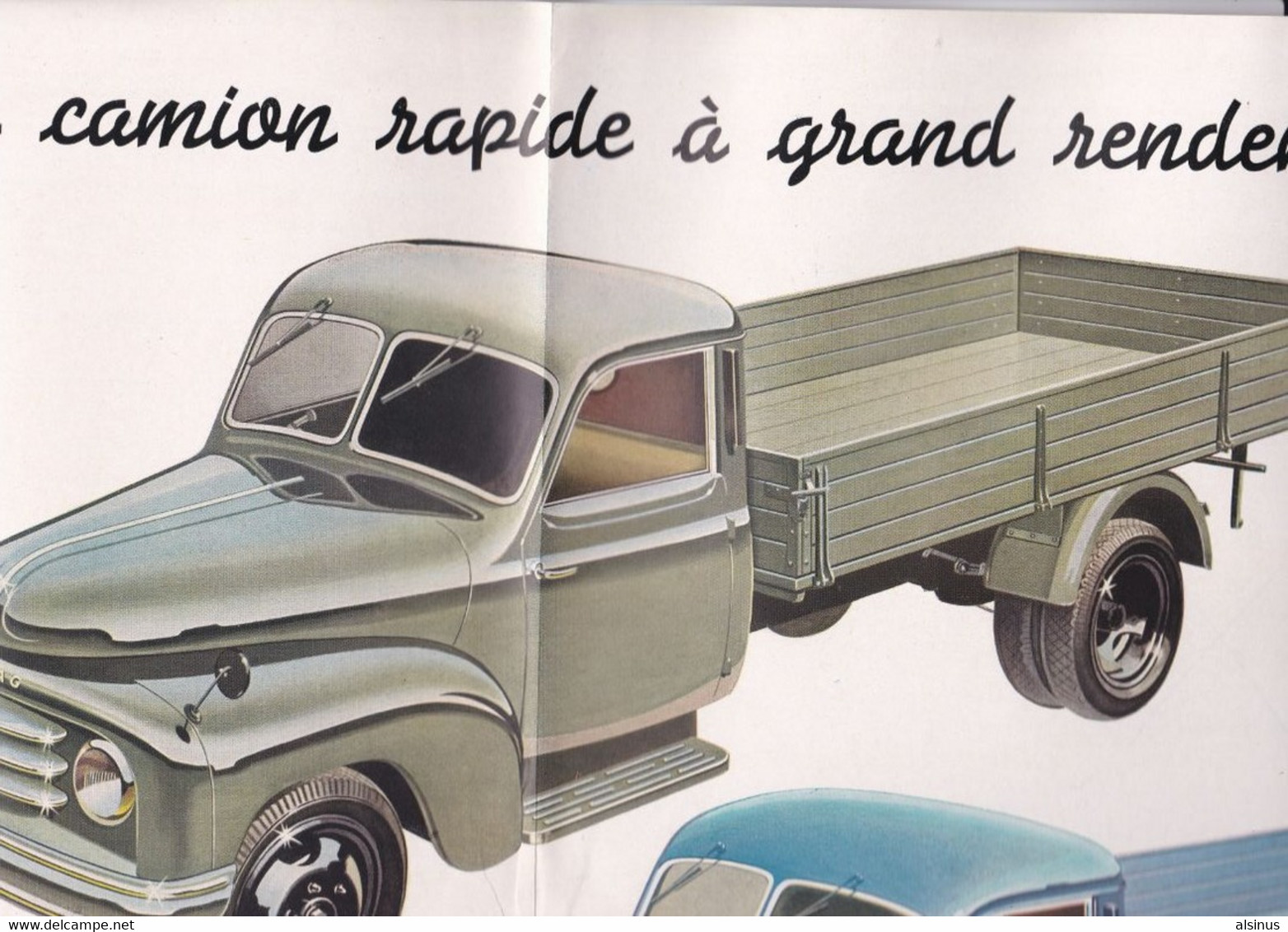 CAMION  ET AUTOCARS HANOMAG - HANOVRE - DOCUMENTATION - Trucks