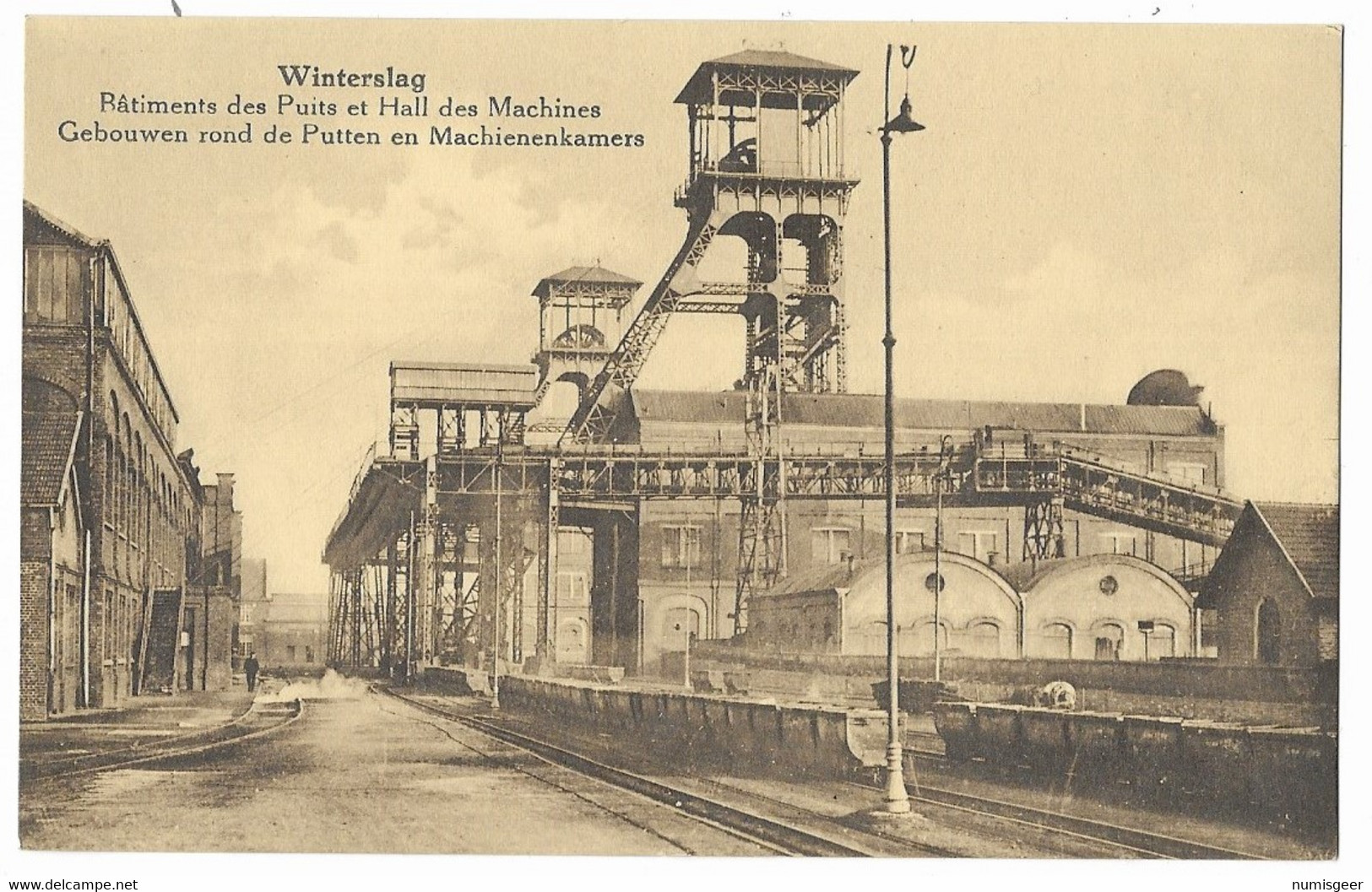 WINTERSLAG - Bâtiments Des Puits Et Hall Des Machines - Gebouwen Rond De Putten En Machienenkamers - Genk