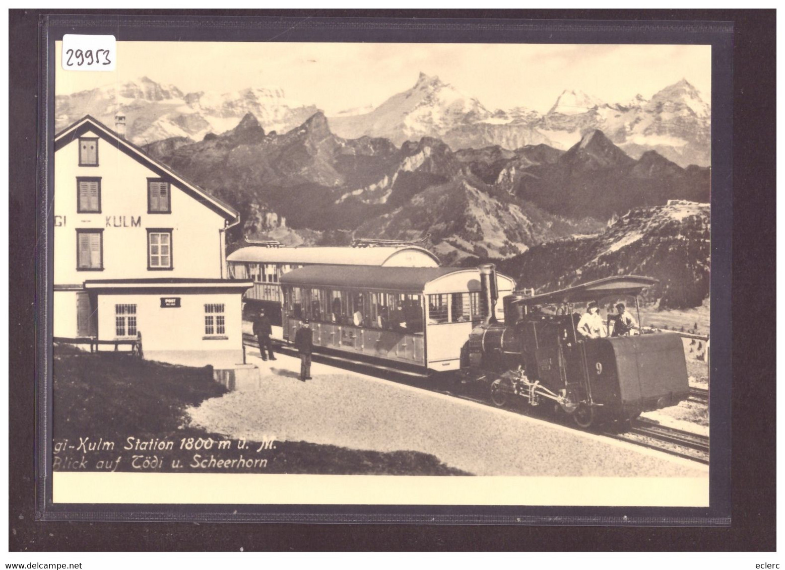 FORMAT 10x15cm - RB - RIGI BAHN - REPRO ANNEES 70 - LEUTWILER VERLAG - TRAIN - BAHN - TB - Wiler Bei Utzenstorf