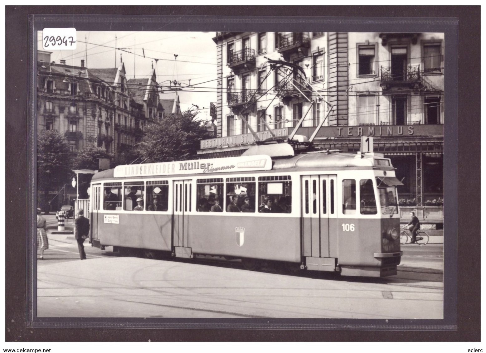 FORMAT 10x15cm - TRL LUZERN BAHN - REPRO ANNEES 70 - LEUTWILER VERLAG - TRAIN - BAHN - TB - Wiler Bei Utzenstorf