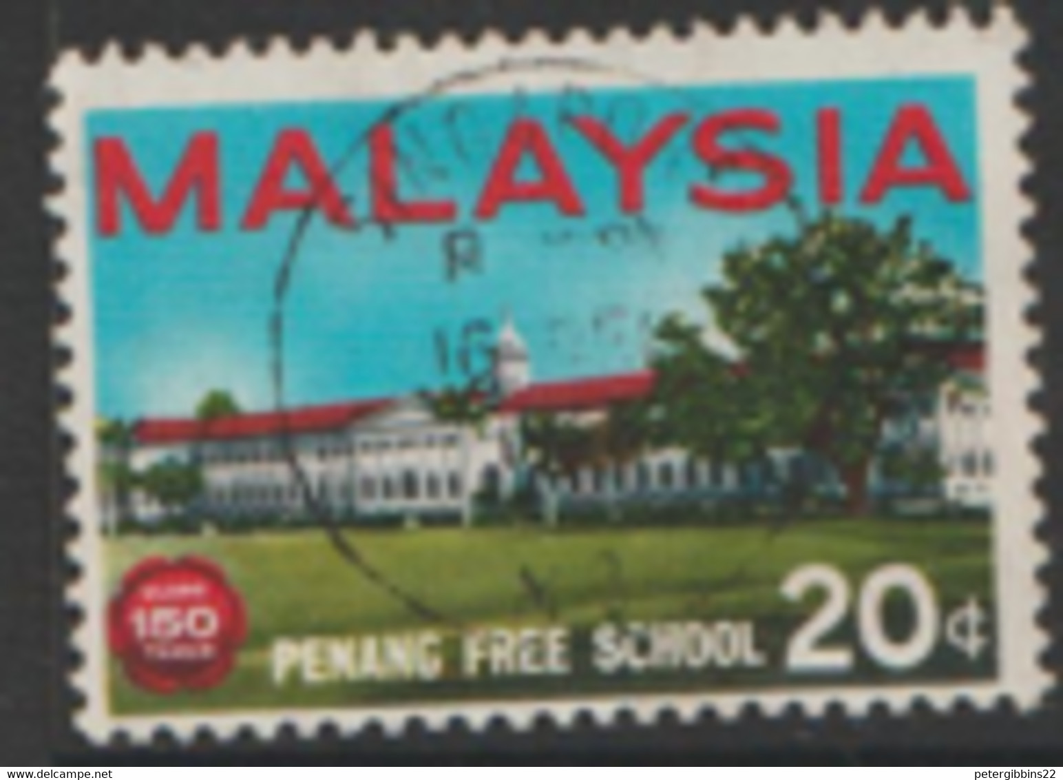 Malaysia   1966  SG  35  Penang Free School   Fine Used - Federation Of Malaya