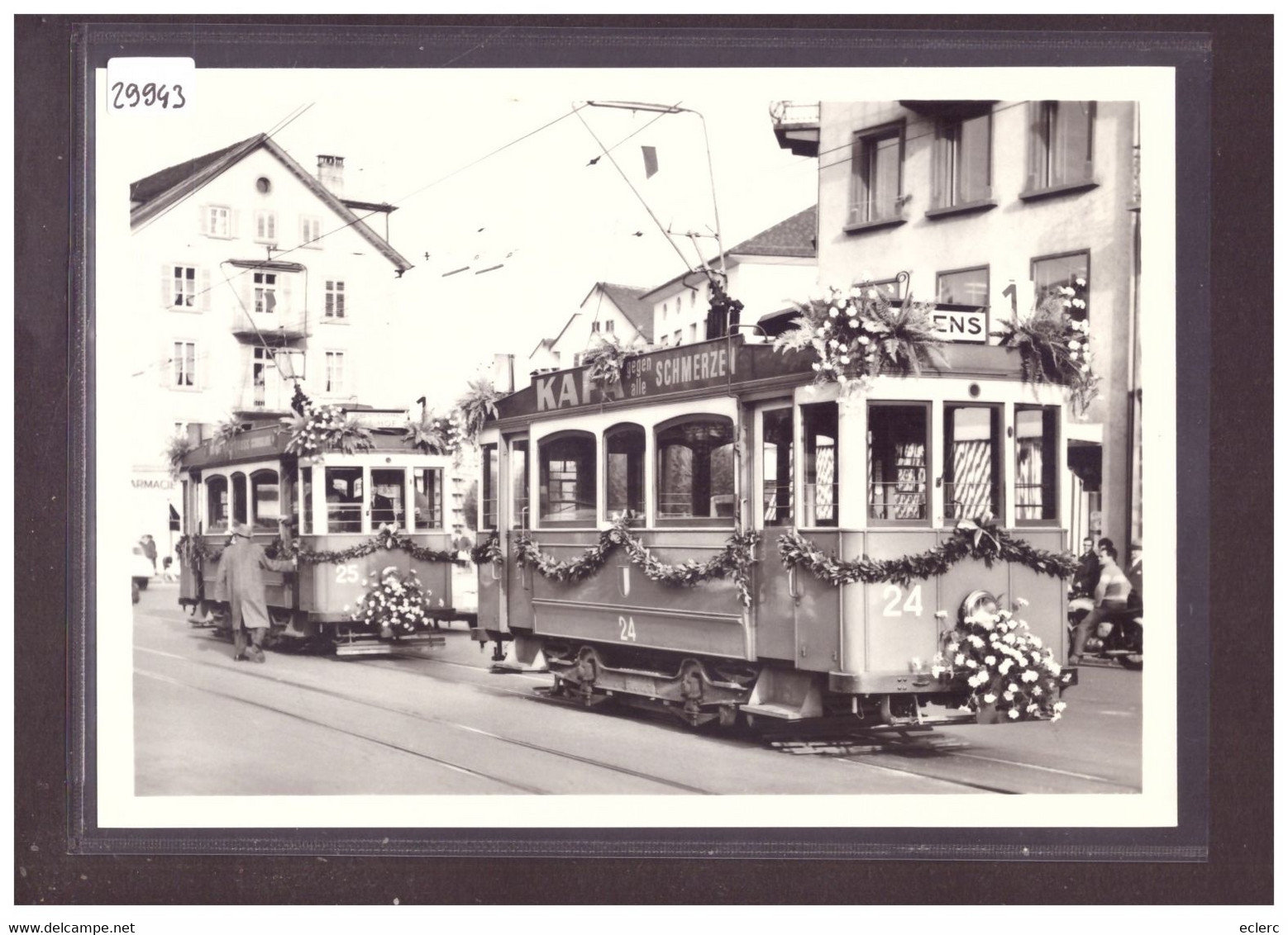 FORMAT 10x15cm -TRL KRIENS BAHN - REPRO ANNEES 70 - LEUTWILER VERLAG - TRAIN - BAHN - TB - Wiler Bei Utzenstorf