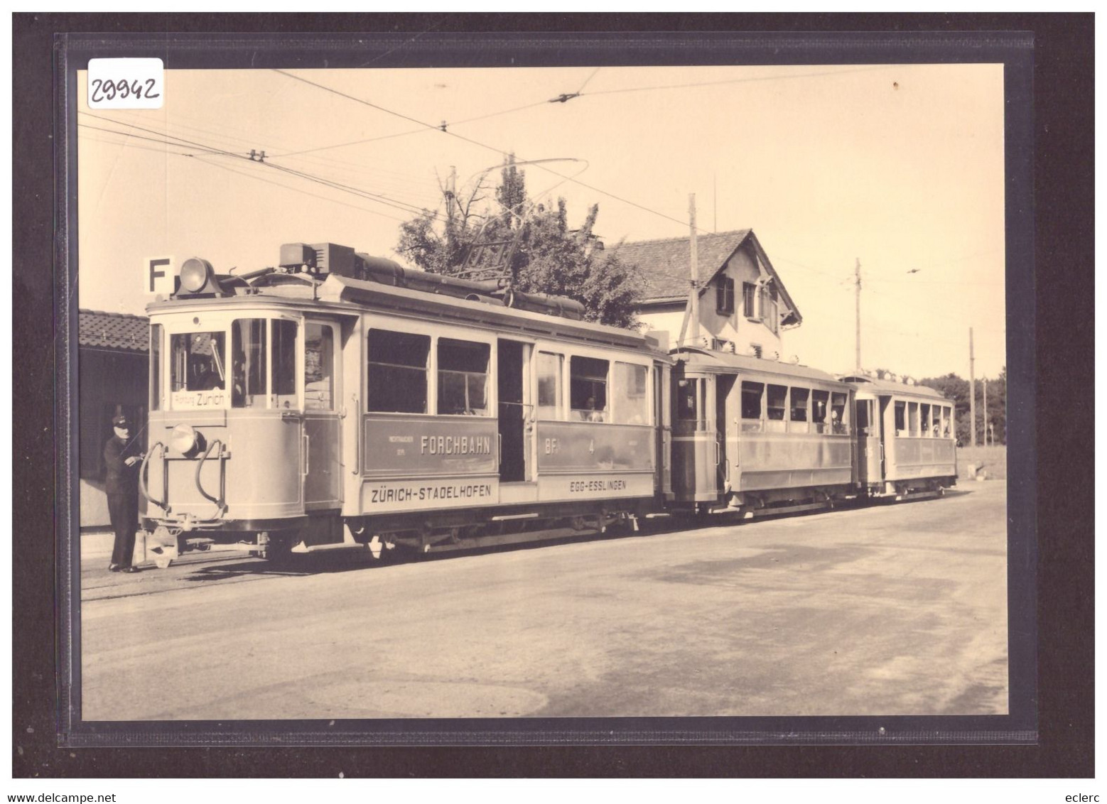 FORMAT 10x15cm -FORCH BAHN - REPRO ANNEES 70 - LEUTWILER VERLAG - TRAIN - BAHN - TB - Wiler Bei Utzenstorf