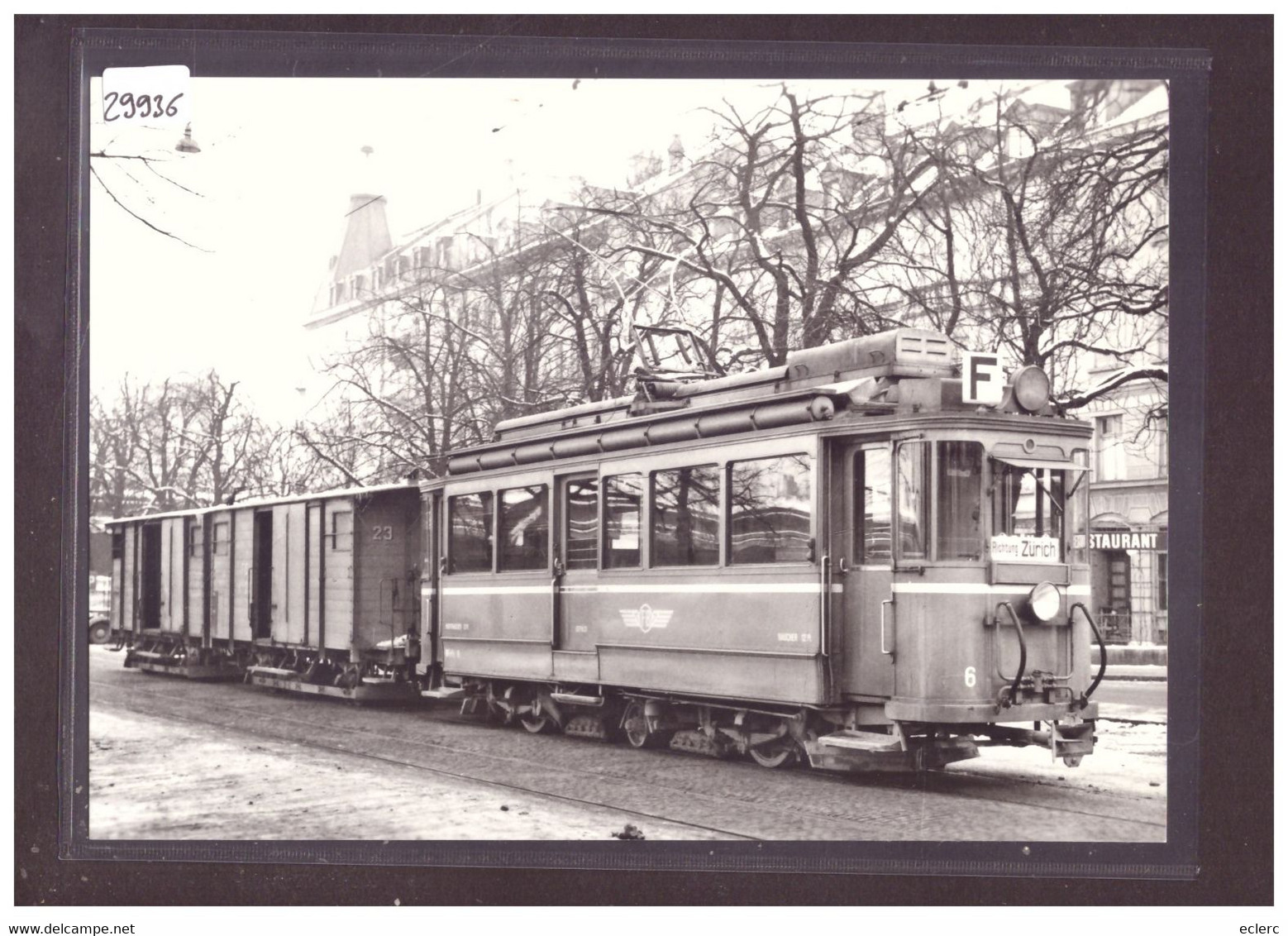 FORMAT 10x15cm - FORCH BAHN - REPRO ANNEES 70 - LEUTWILER VERLAG - TRAIN - BAHN - TB - Wiler Bei Utzenstorf