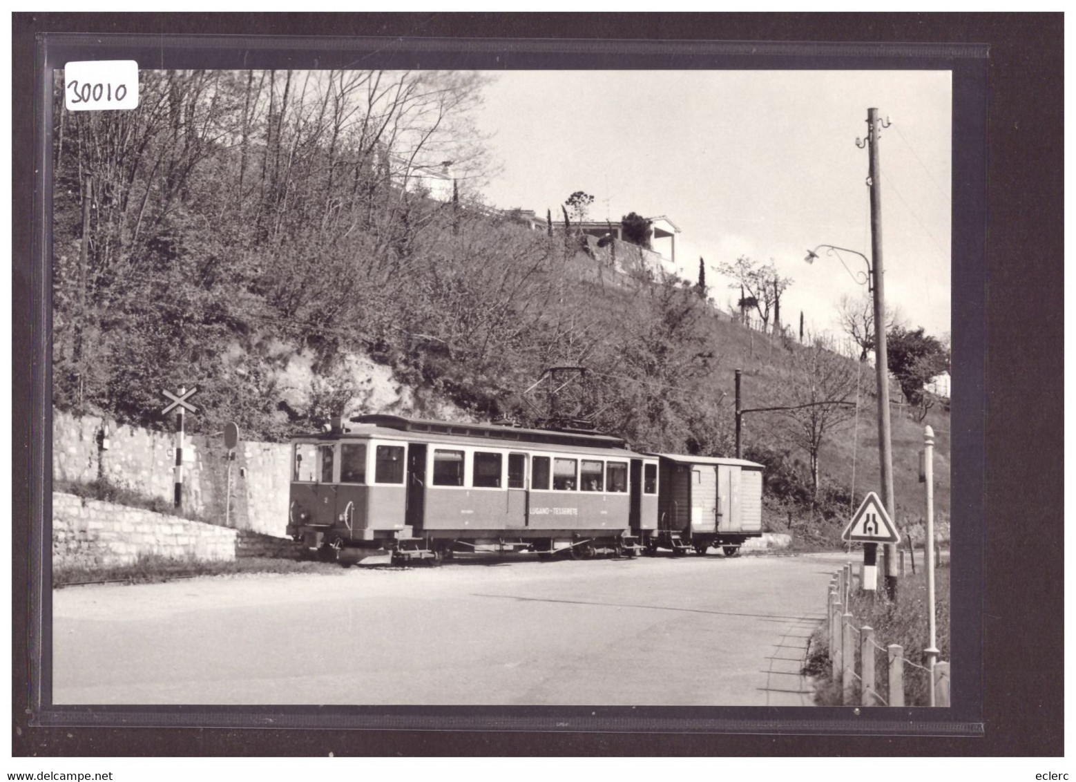 FORMAT 10x15cm - LT- LUGANO TESSERETE - REPRO ANNEES 70 - LEUTWILER VERLAG - TRAIN - BAHN - TB - Wiler Bei Utzenstorf