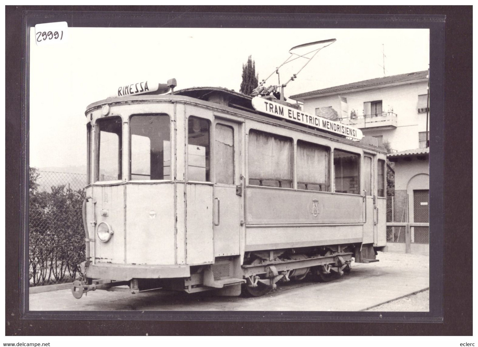 FORMAT 10x15cm - TEM - TRAMWAY MENDRISIO - REPRO ANNEES 70 - LEUTWILER VERLAG - TRAIN - BAHN - TB - Wiler Bei Utzenstorf