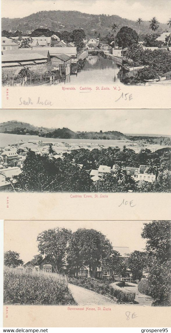 SAINTE LUCIA LUCIE 3 CARTES - Saint Lucia