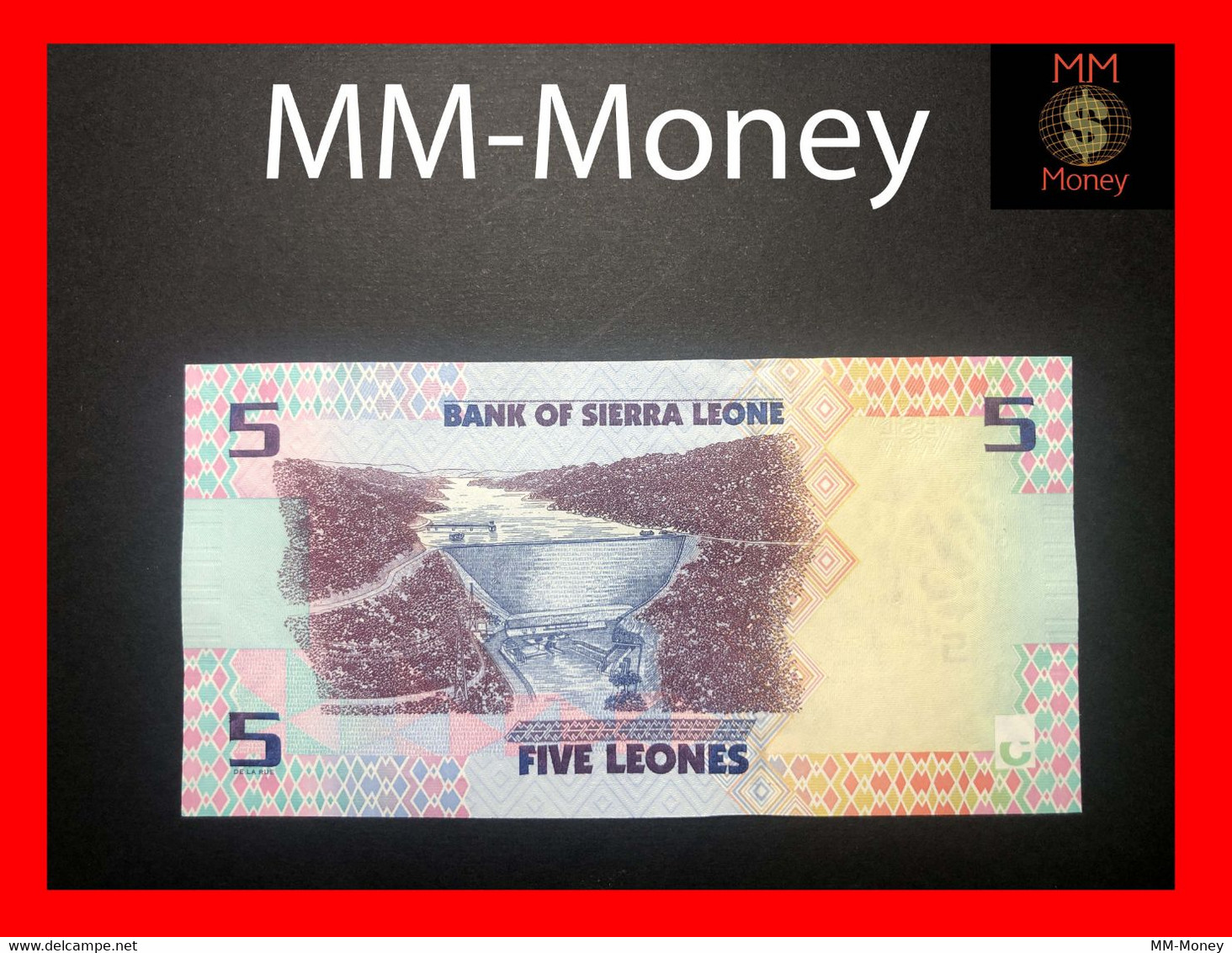 SIERRA LEONE 1 - 2 - 5 - 10 - 20 Leones  27.4.2022  set  P. new  "same last 3 digits"   UNC