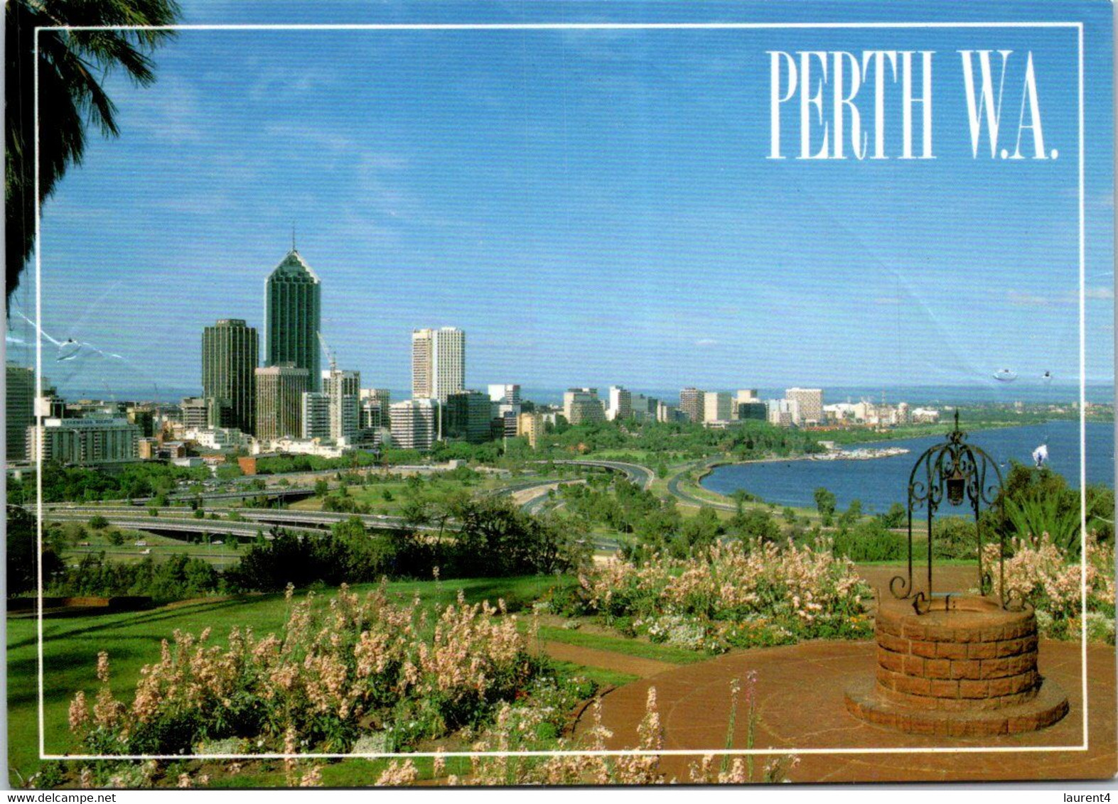 (2 J 65) (OZ) Australia - WA - Perth (posted 1992 With Bat Stamp) - Perth