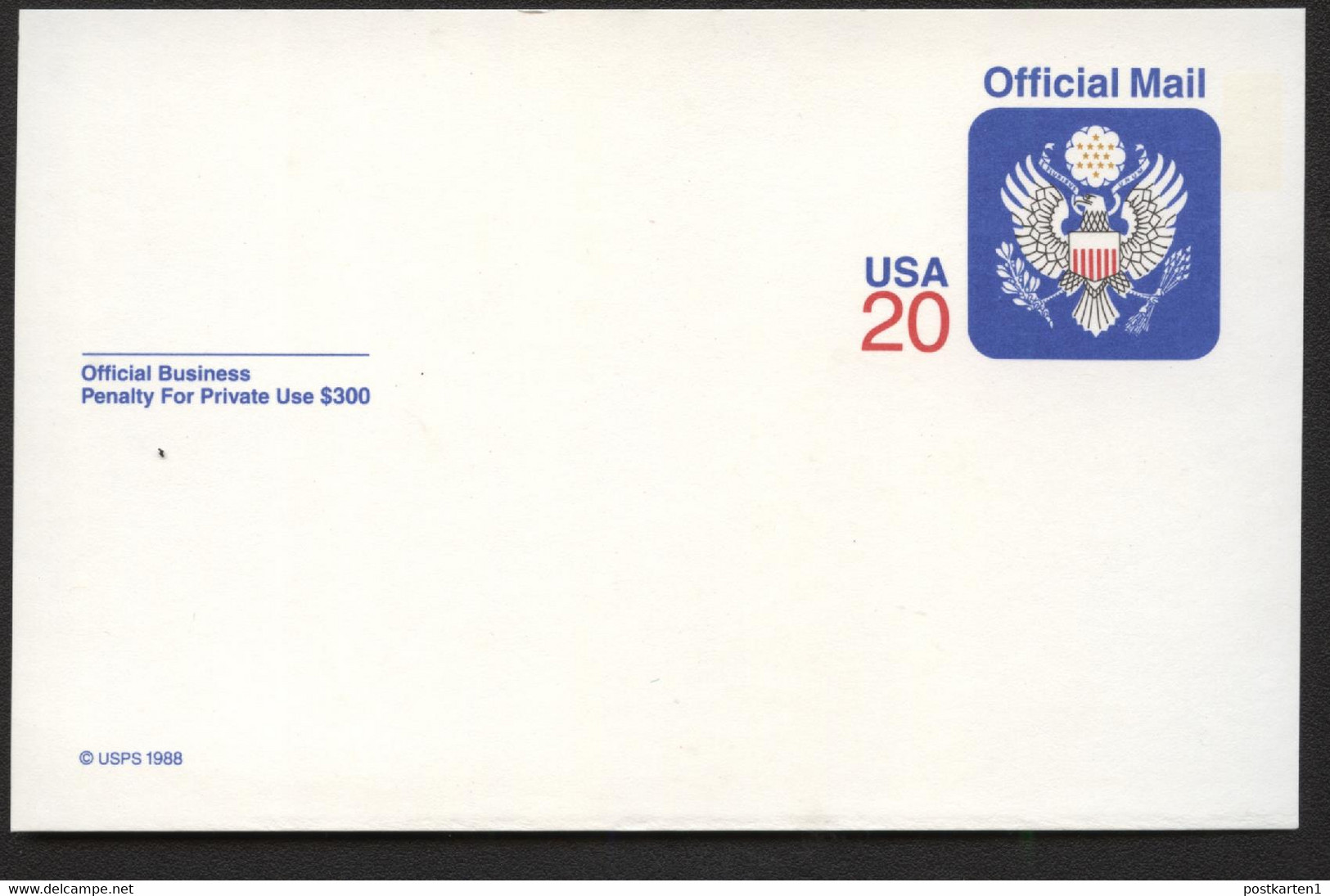 UZ6 Official Mail Postal Card Mint Vf 1995 - 1981-00