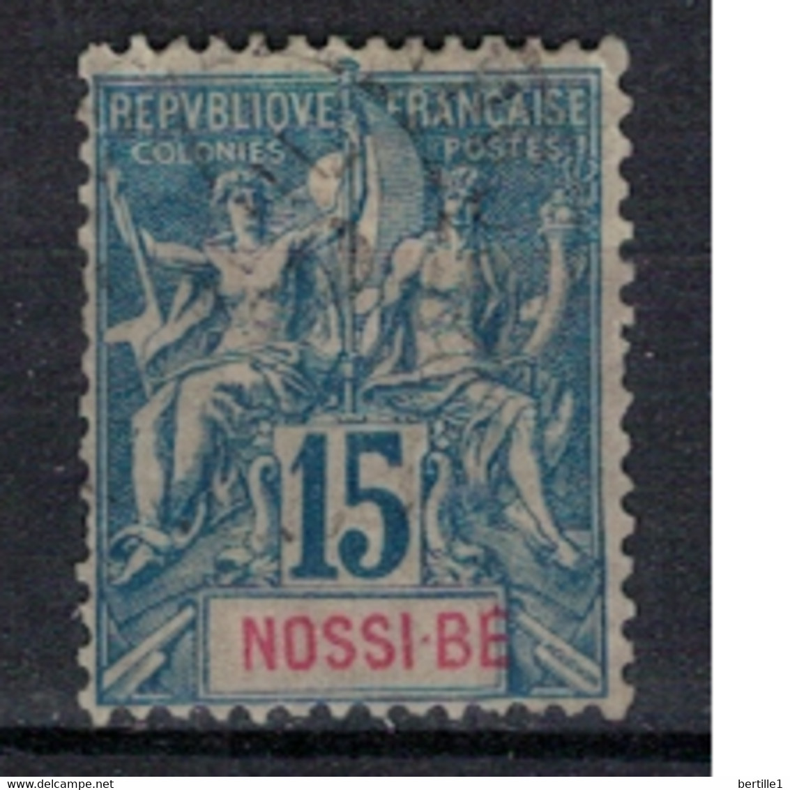 NOSSI-BE             N°     YVERT 32   OBLITERE       ( Ob  10/15 ) - Used Stamps