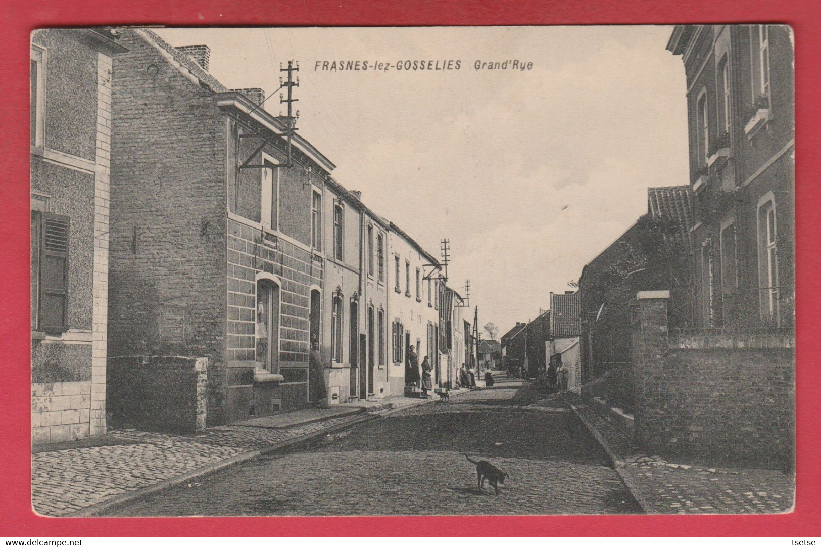 Frasnes-lez-Gosselies - Grand'Rue  ( Voir Verso ) - Les Bons Villers