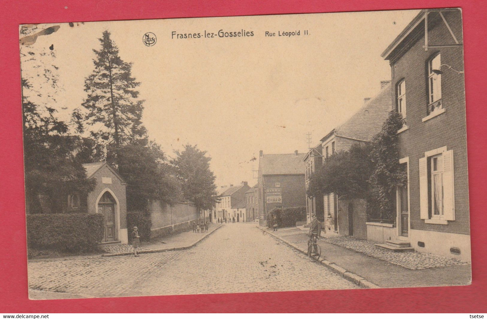 Frasnes-lez-Gosselies - Rue Léopold II ( Voir Verso ) - Les Bons Villers