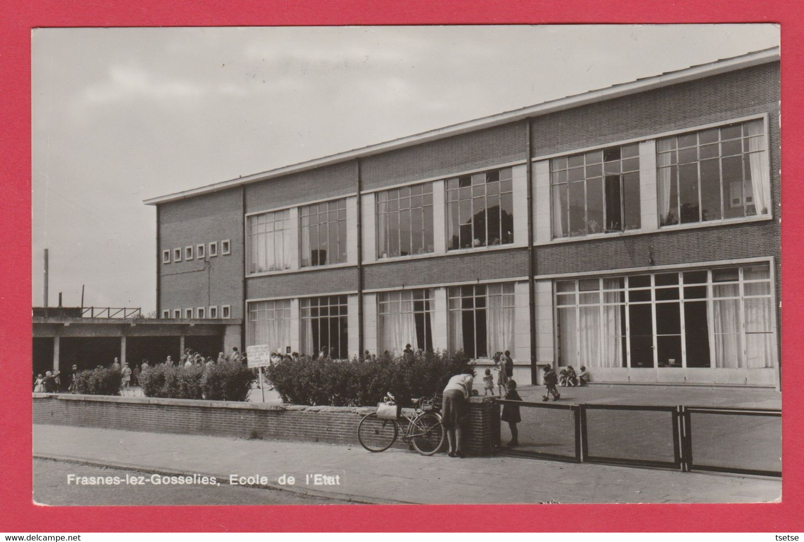 Frasnes-lez-Gosselies - Ecole De L'Etat ( Voir Verso ) - Les Bons Villers