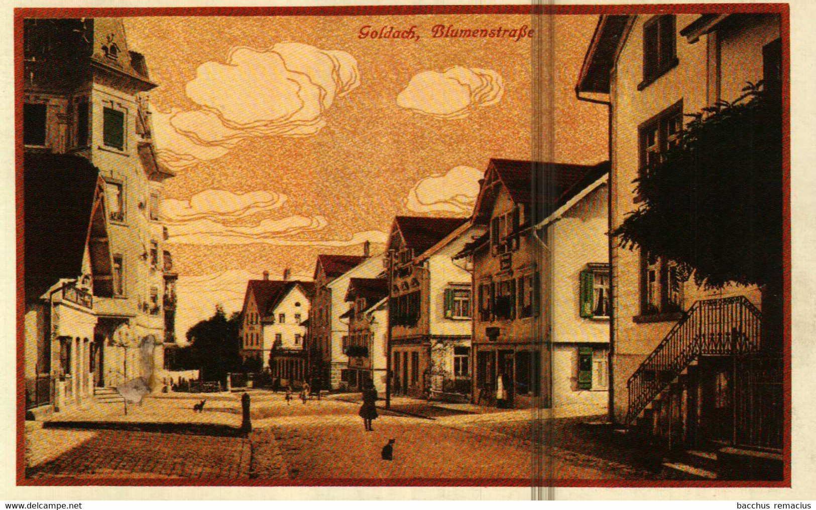 GOLDACH, Blumenstrasse (Nachdruck?) - Goldach