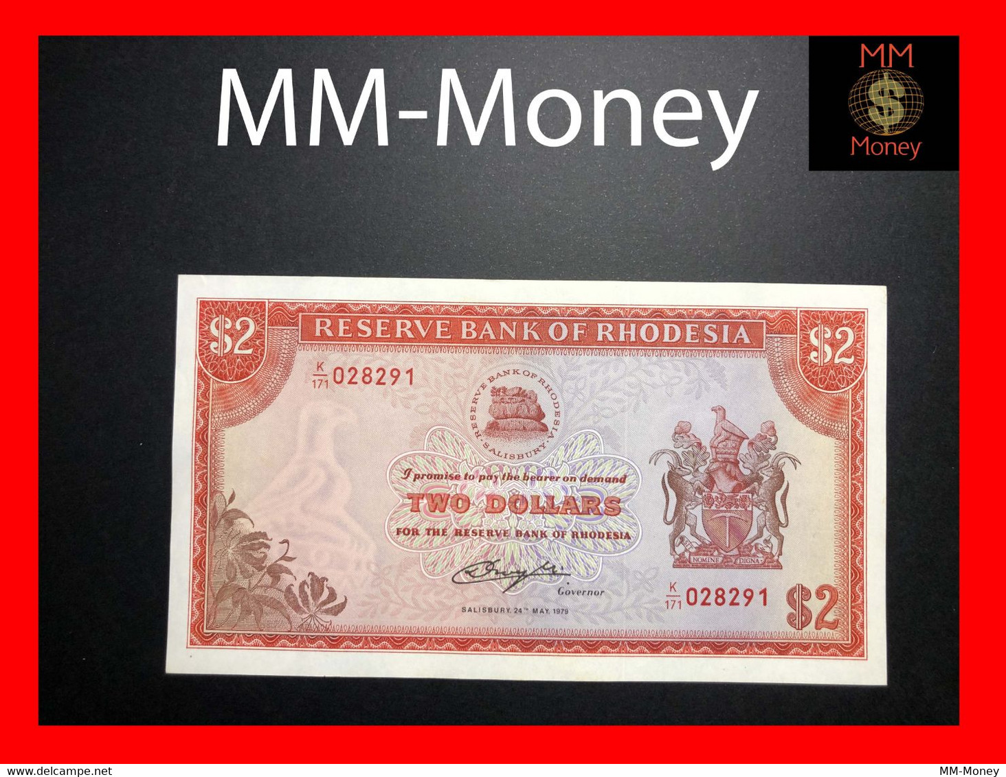 RHODESIA  2 $  24.5.1979   P. 39    AU - Rhodesia