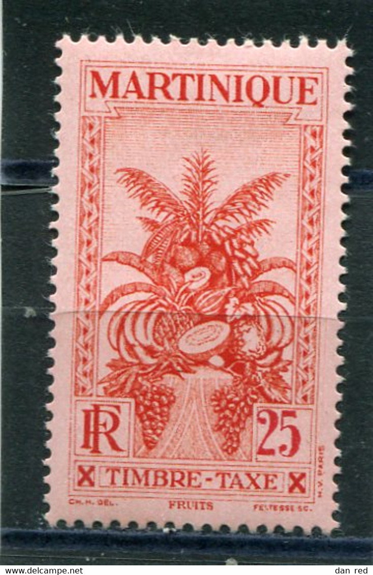 MARTINIQUE   N°  15 *  (Taxe)  (Y&T)  (Charnière) - Postage Due