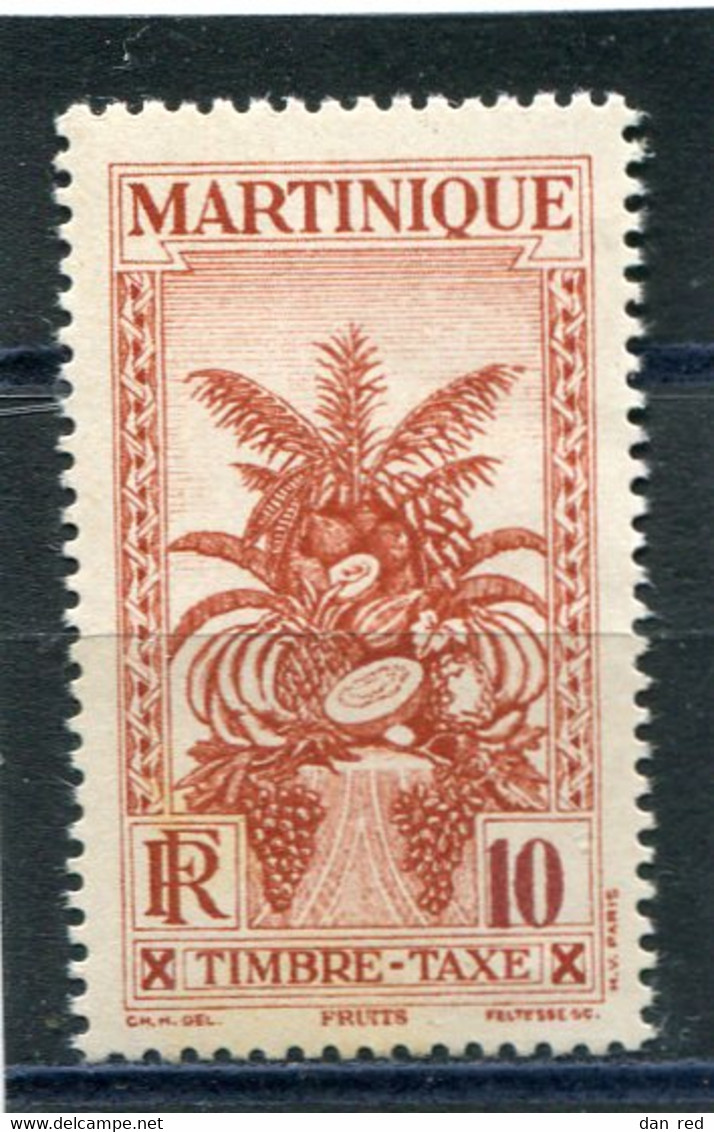 MARTINIQUE   N°  13 **  (Taxe)  (Y&T)  (Neuf) - Strafport