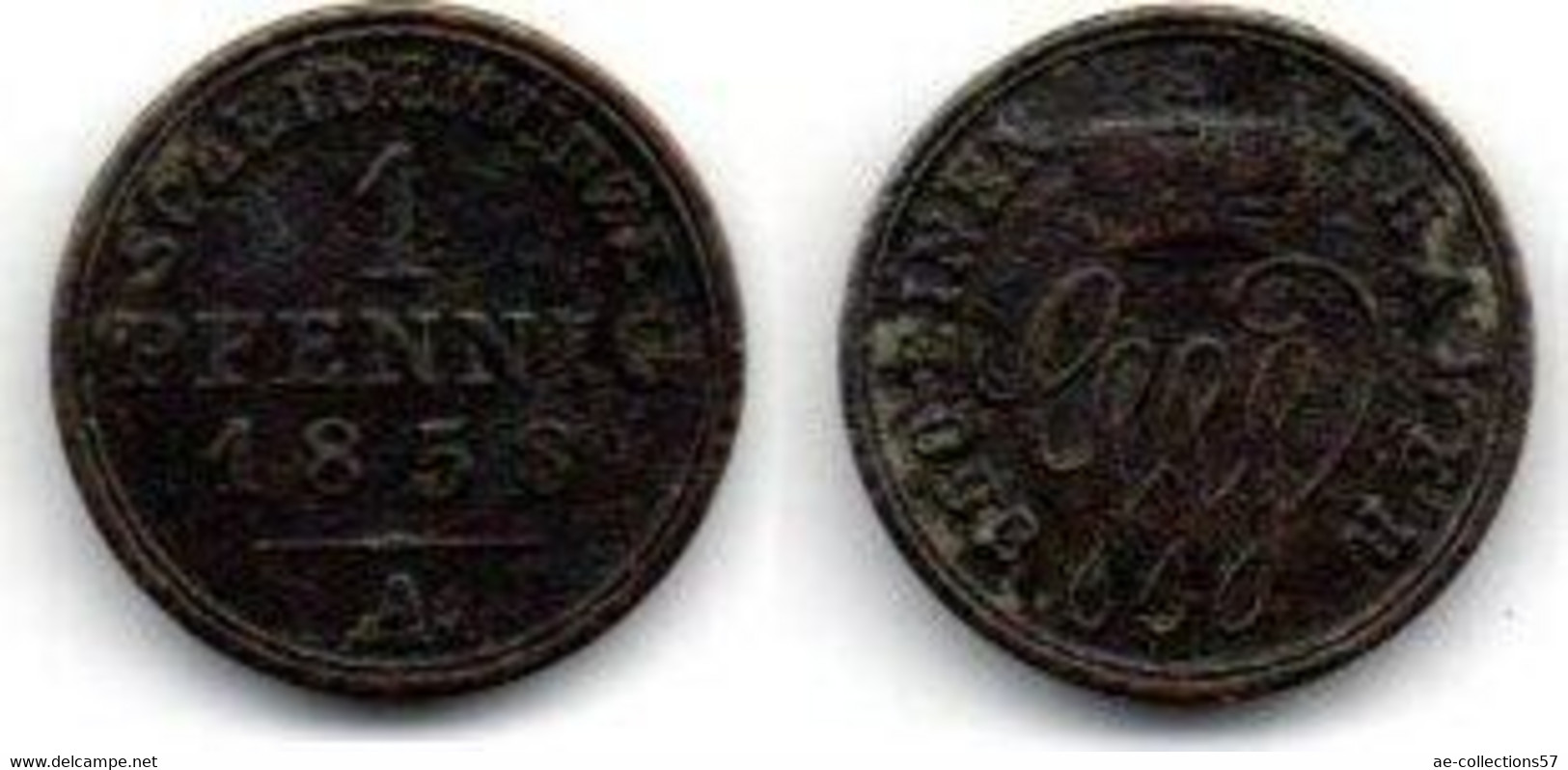 Schaumburg - Lippe 1 Pfennig 1878 A TTB - Kleine Munten & Andere Onderverdelingen