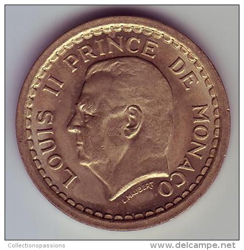 - MONACO - Louis II Prince De Monaco - 2 Francs - SPL - - 1922-1949 Louis II