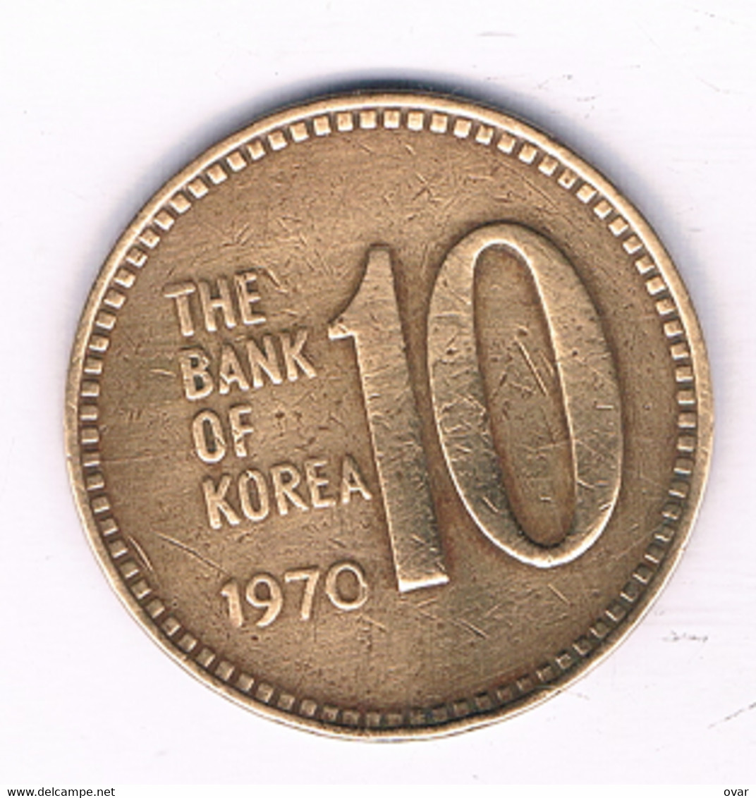 10 WON  1970 ?? ZUID KOREA /16787/ - Korea, South