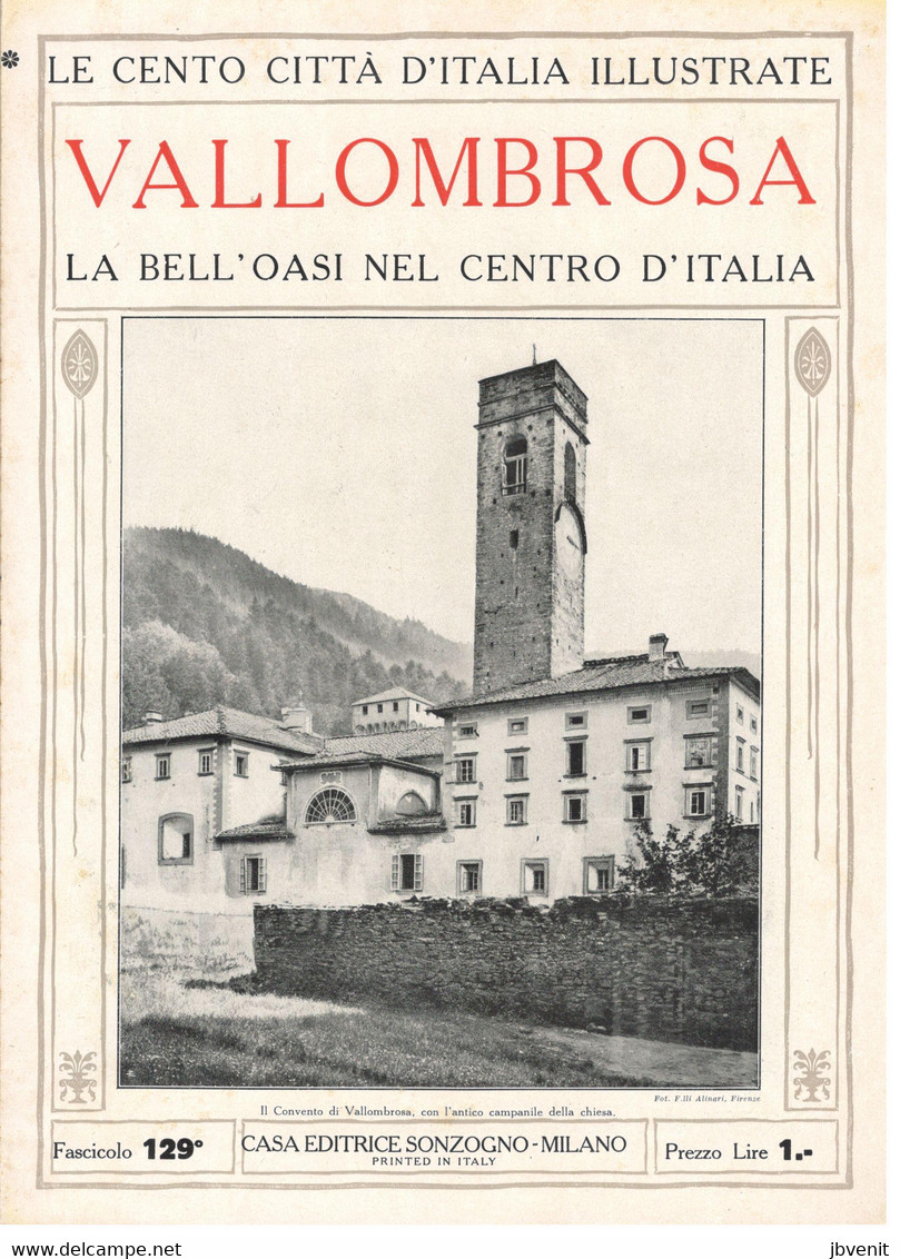 1920 - LE CENTO CITTA' D'ITALIA ILLUSTRATE - VALLOMBROSA E SALTINO (FIRENZE) - 1920 - Altri & Non Classificati