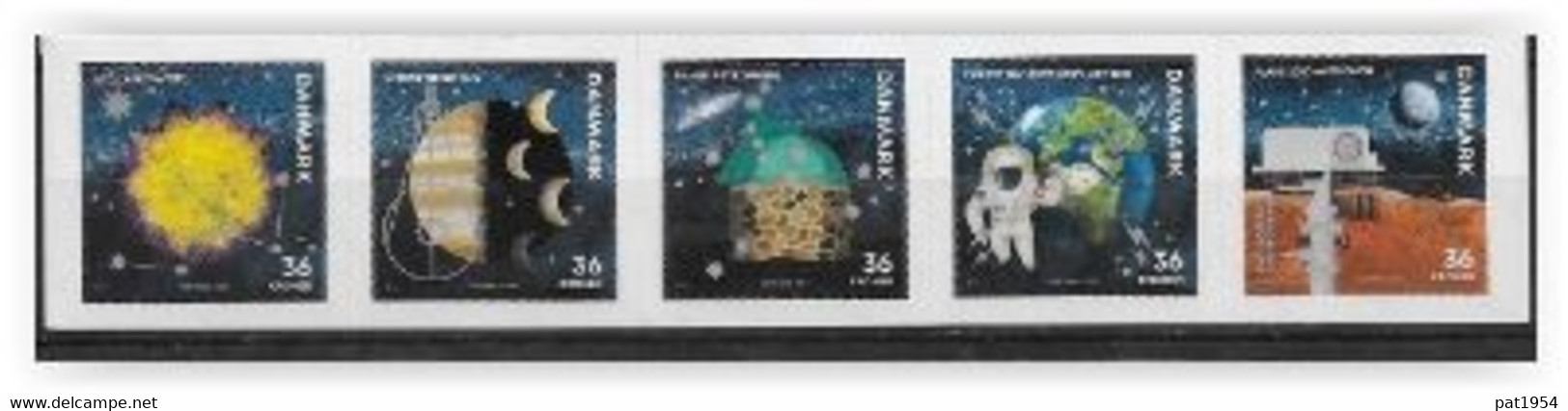 Danemark 2022 Série Neuve Astronomie - Unused Stamps