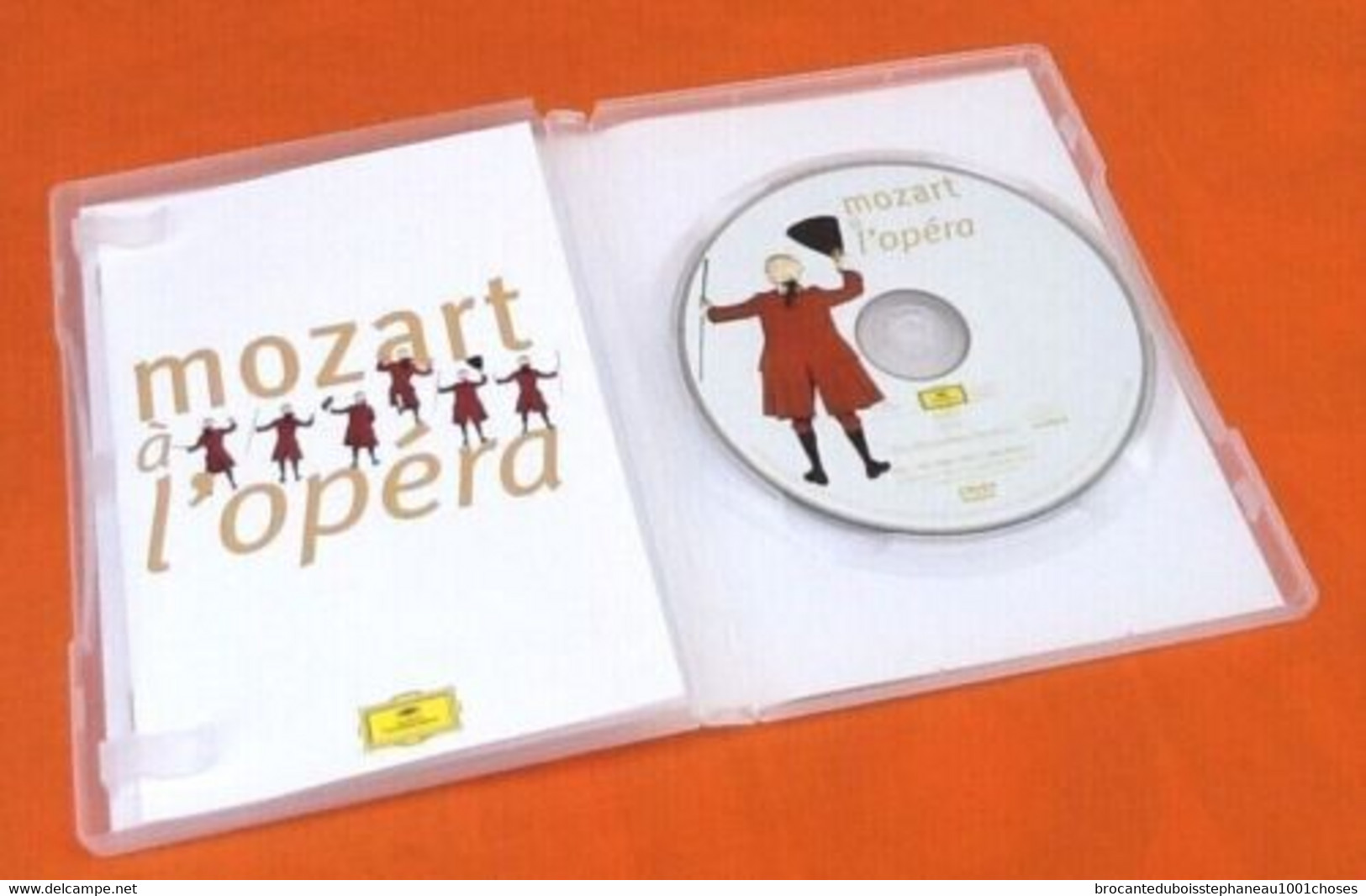 DVD    Mozart à L' Opéra   (2006)   Deutsche Grammophon 4769613 - Music On DVD