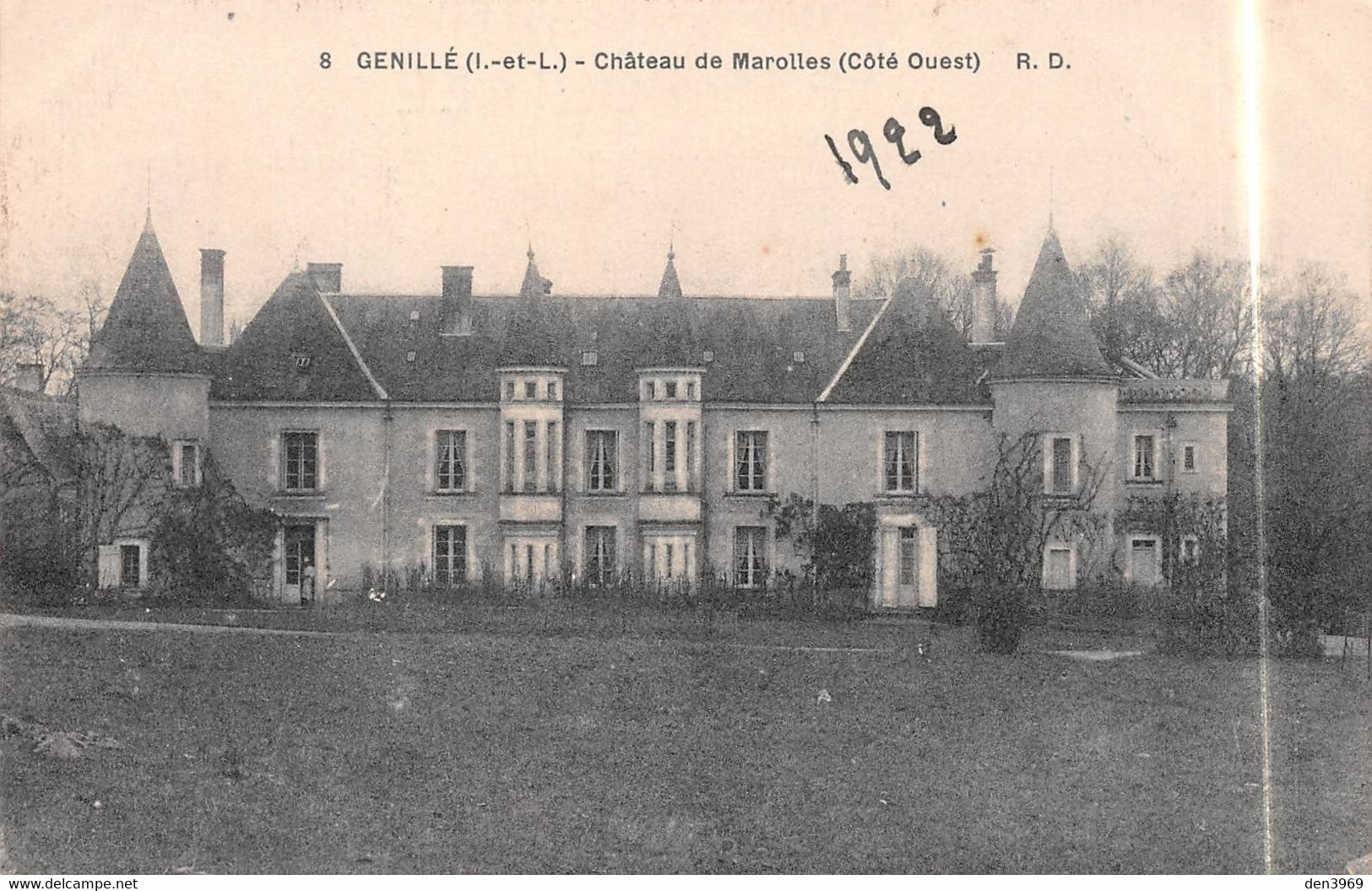 GENILLE (Indre-et-Loire) - Château De Marolles (Côté Ouest) - Genillé