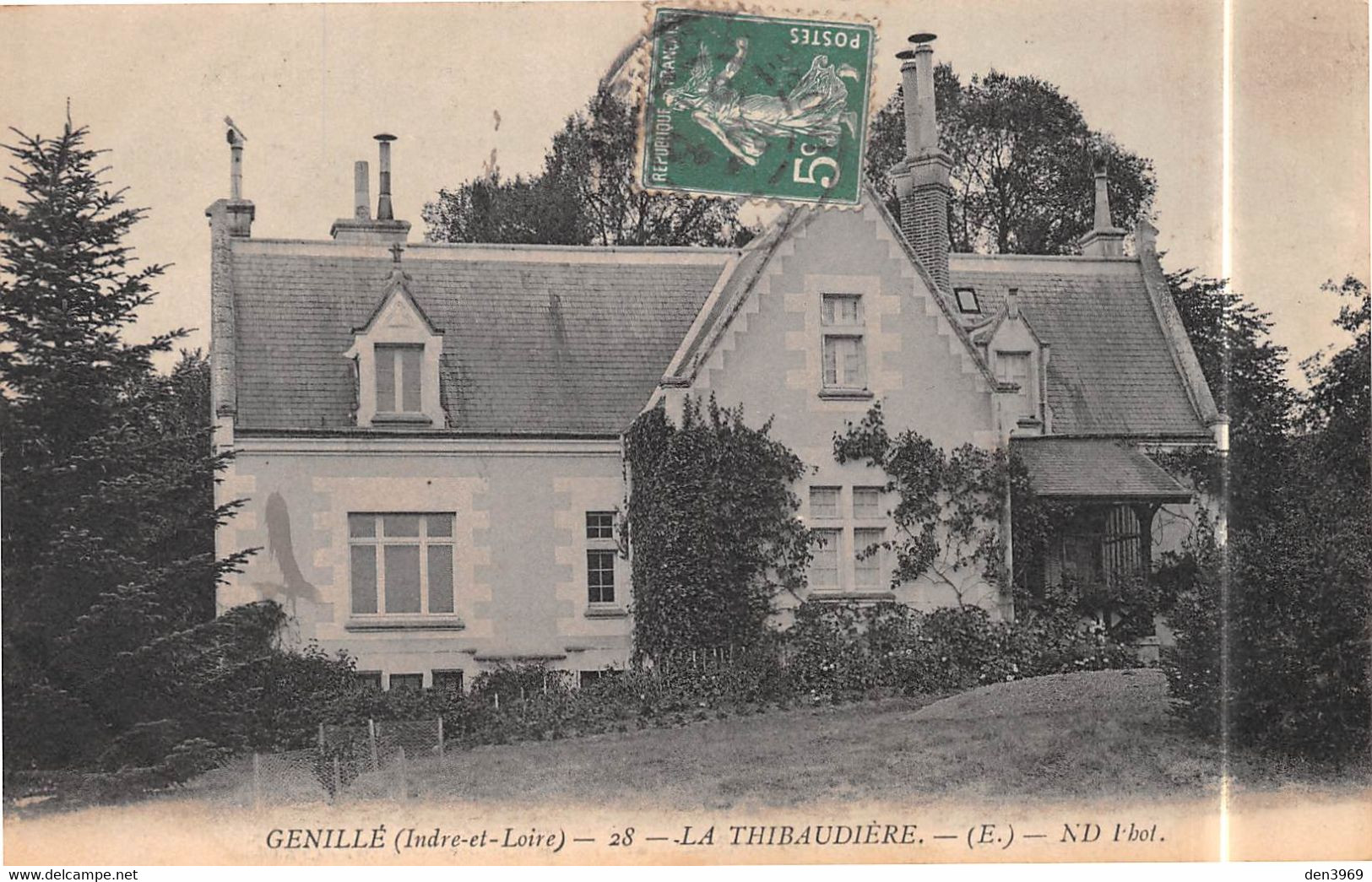 GENILLE (Indre-et-Loire) - La Thibaudière - Genillé