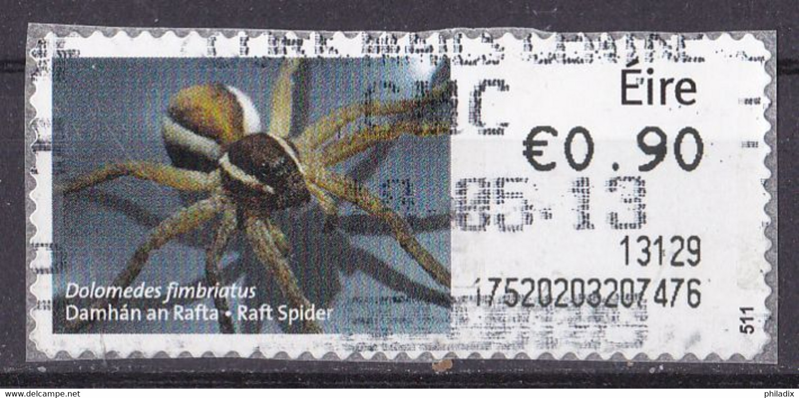 Irland Automatenmarke 2012 (0,90) Spider (A2-50) - Vignettes D'affranchissement (Frama)