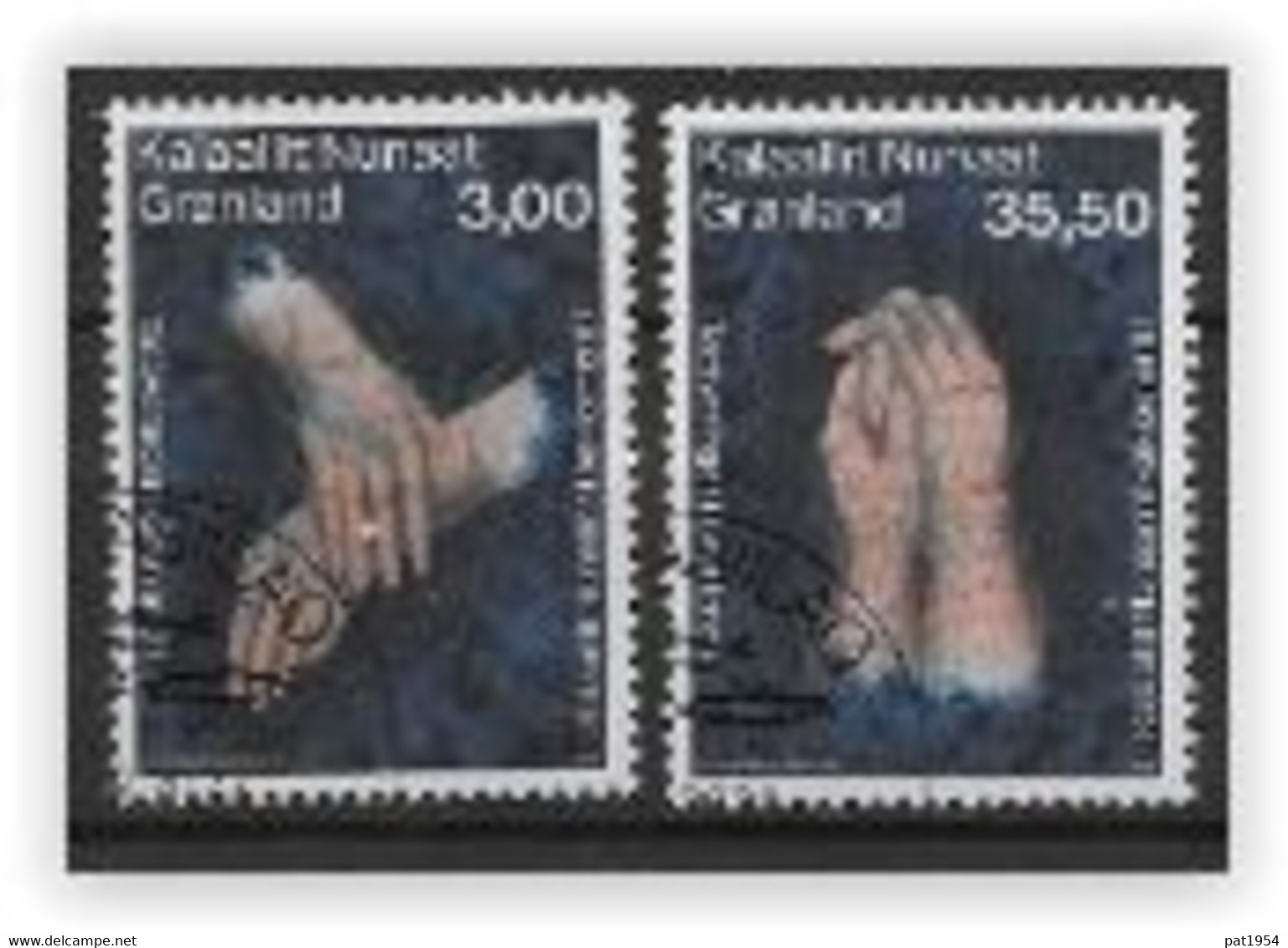 Groënland 2022, Série Oblitérée Tatouages - Used Stamps