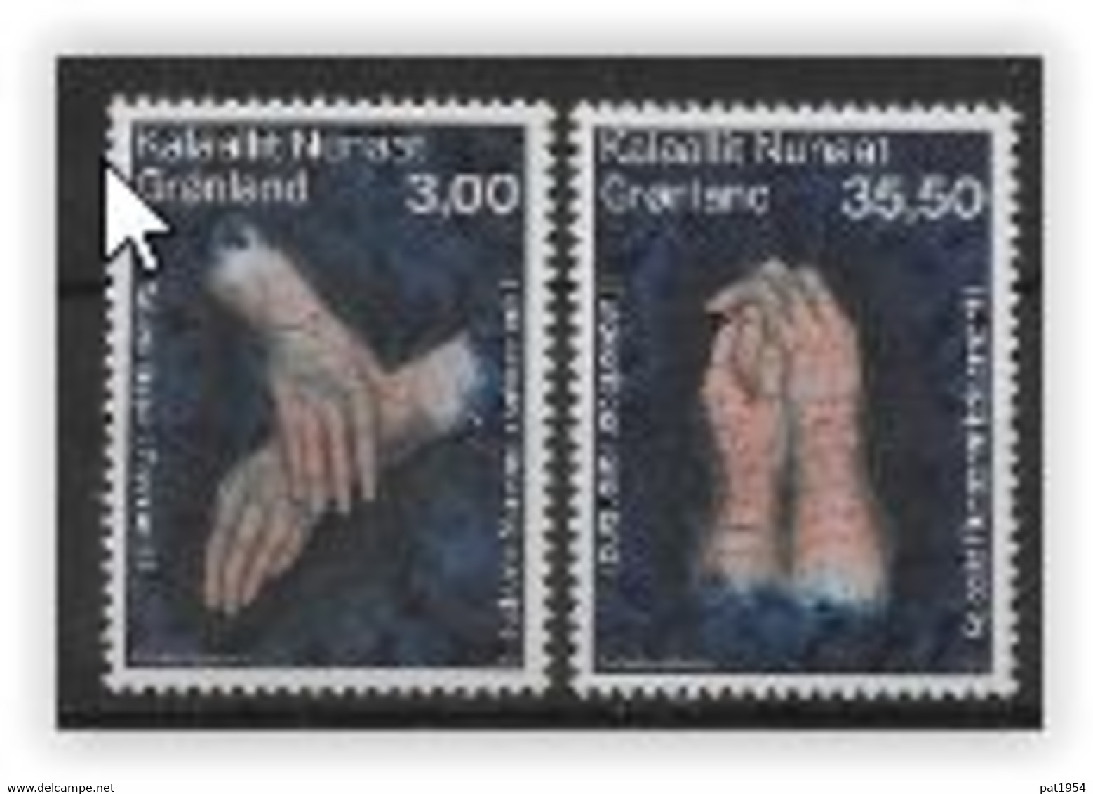 Groënland 2022, Série Neuve Tatouages - Unused Stamps